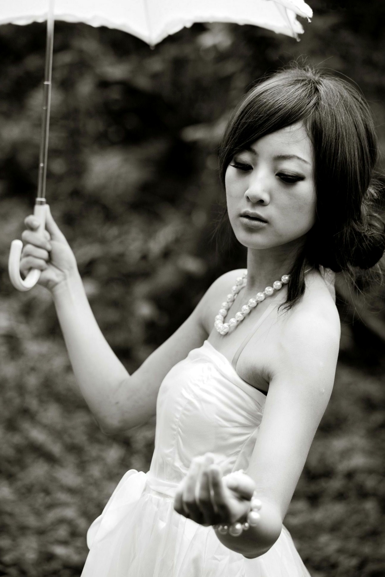 Gallery - 台湾正妹Mikako张凯洁黑白摄影写真_阳明山竹子湖唯美外拍_冷艳气质私房女神集锦台湾气质户外私房照冷艳 女神私房照_秀色女神 - image 36