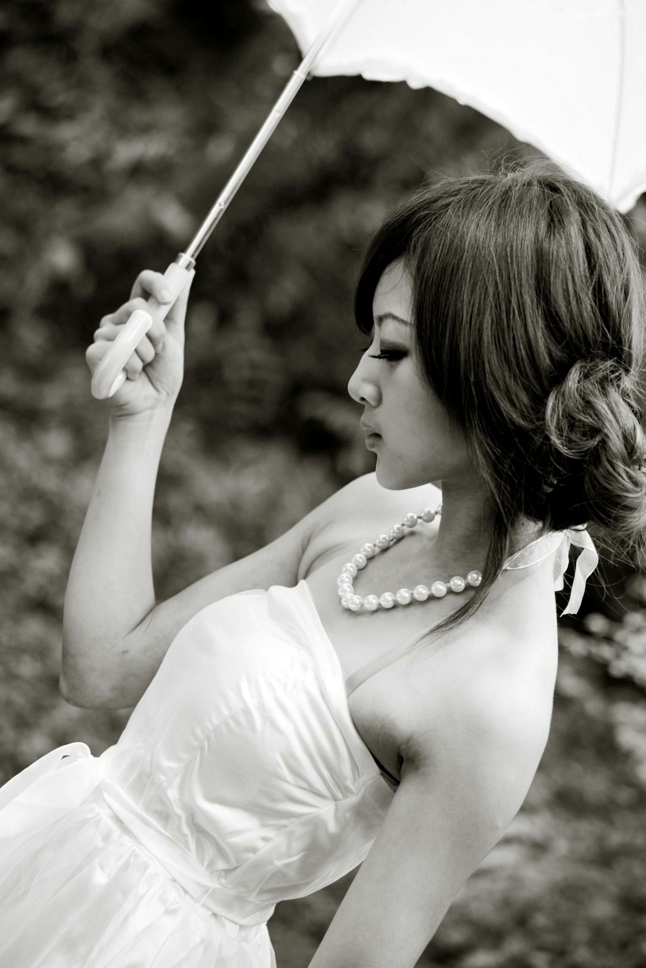 Gallery - 台湾正妹Mikako张凯洁黑白摄影写真_阳明山竹子湖唯美外拍_冷艳气质私房女神集锦台湾气质户外私房照冷艳 女神私房照_秀色女神 - image 37