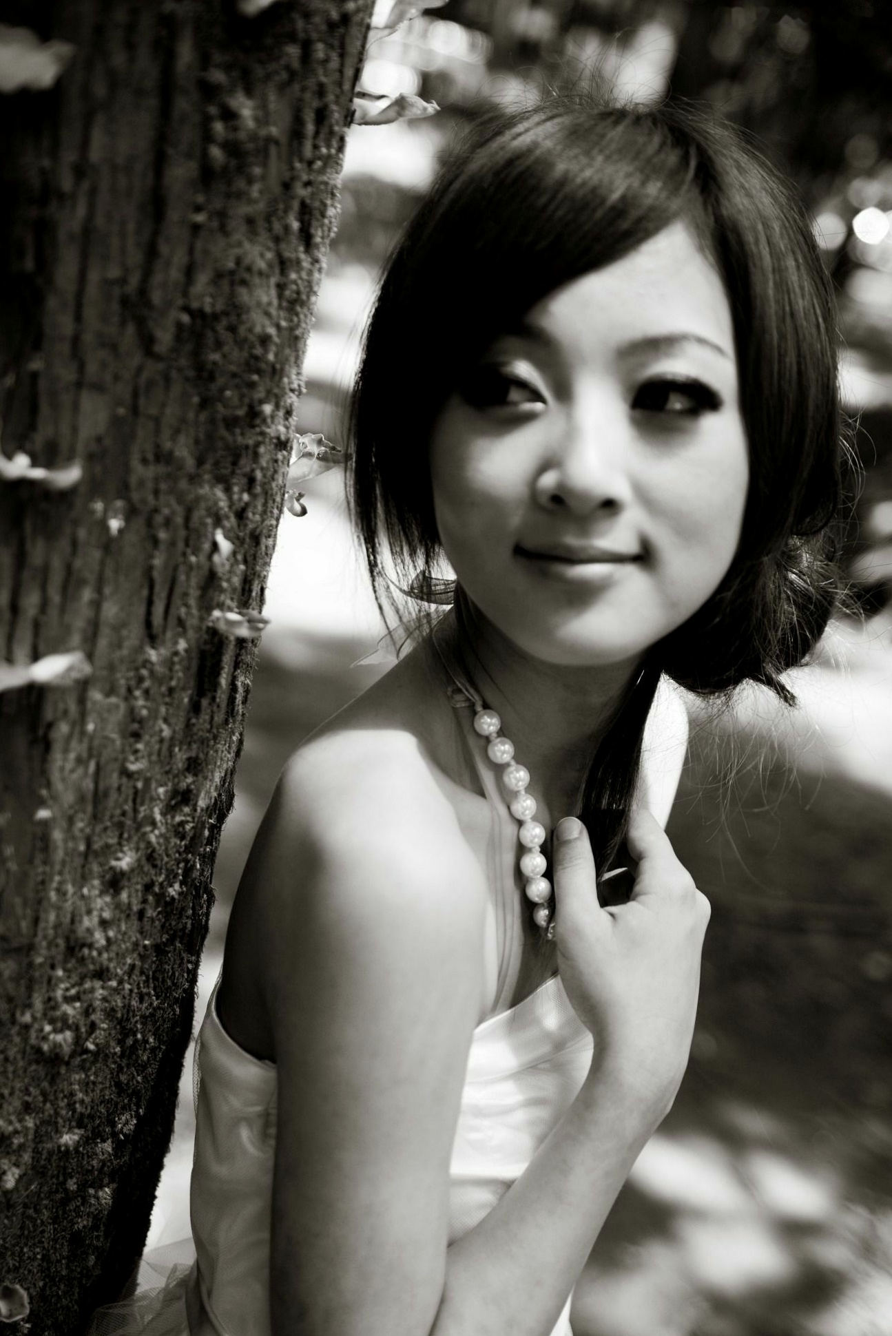 Gallery - 台湾正妹Mikako张凯洁黑白摄影写真_阳明山竹子湖唯美外拍_冷艳气质私房女神集锦台湾气质户外私房照冷艳 女神私房照_秀色女神 - image 58