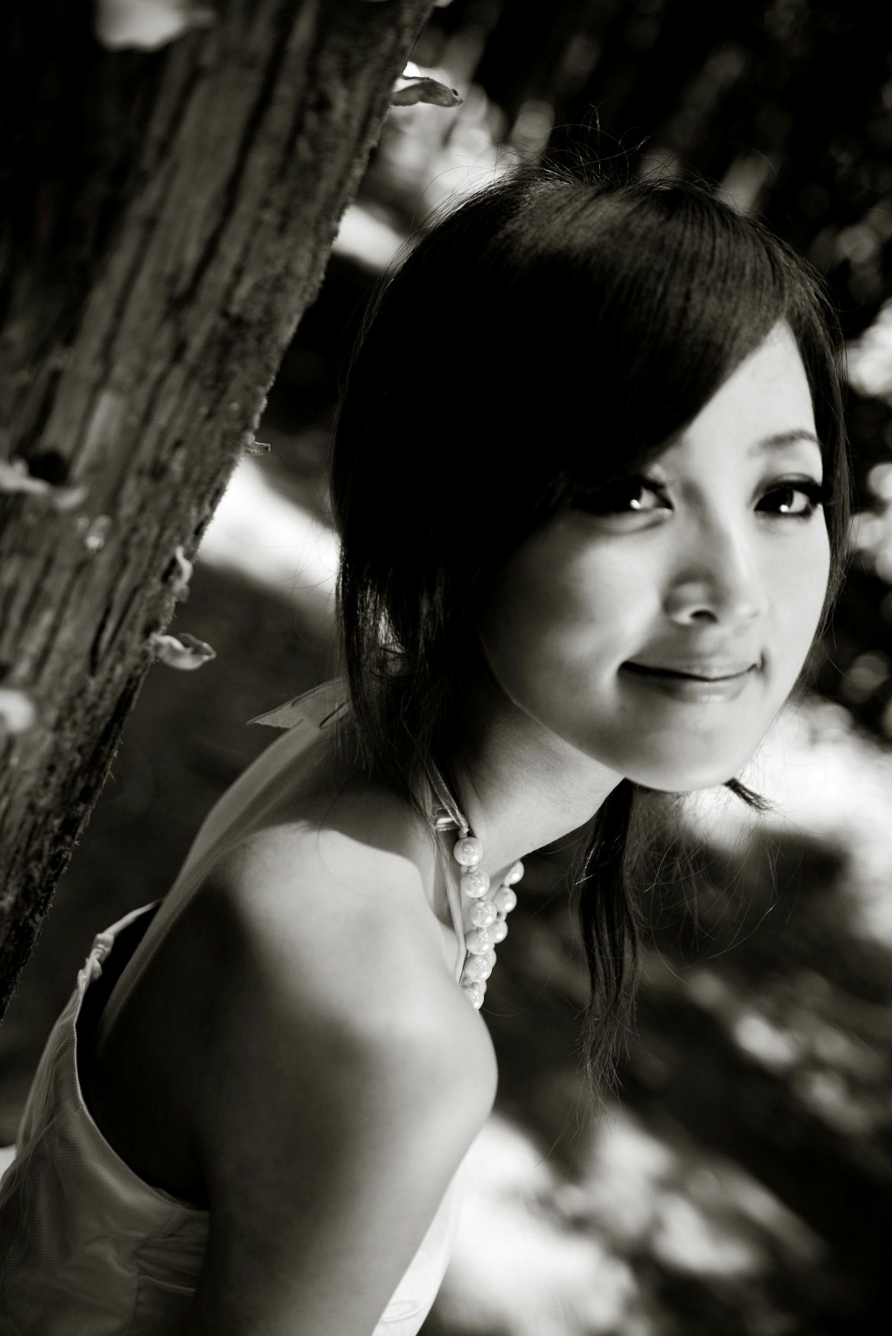Gallery - 台湾正妹Mikako张凯洁黑白摄影写真_阳明山竹子湖唯美外拍_冷艳气质私房女神集锦台湾气质户外私房照冷艳 女神私房照_秀色女神 - image 59