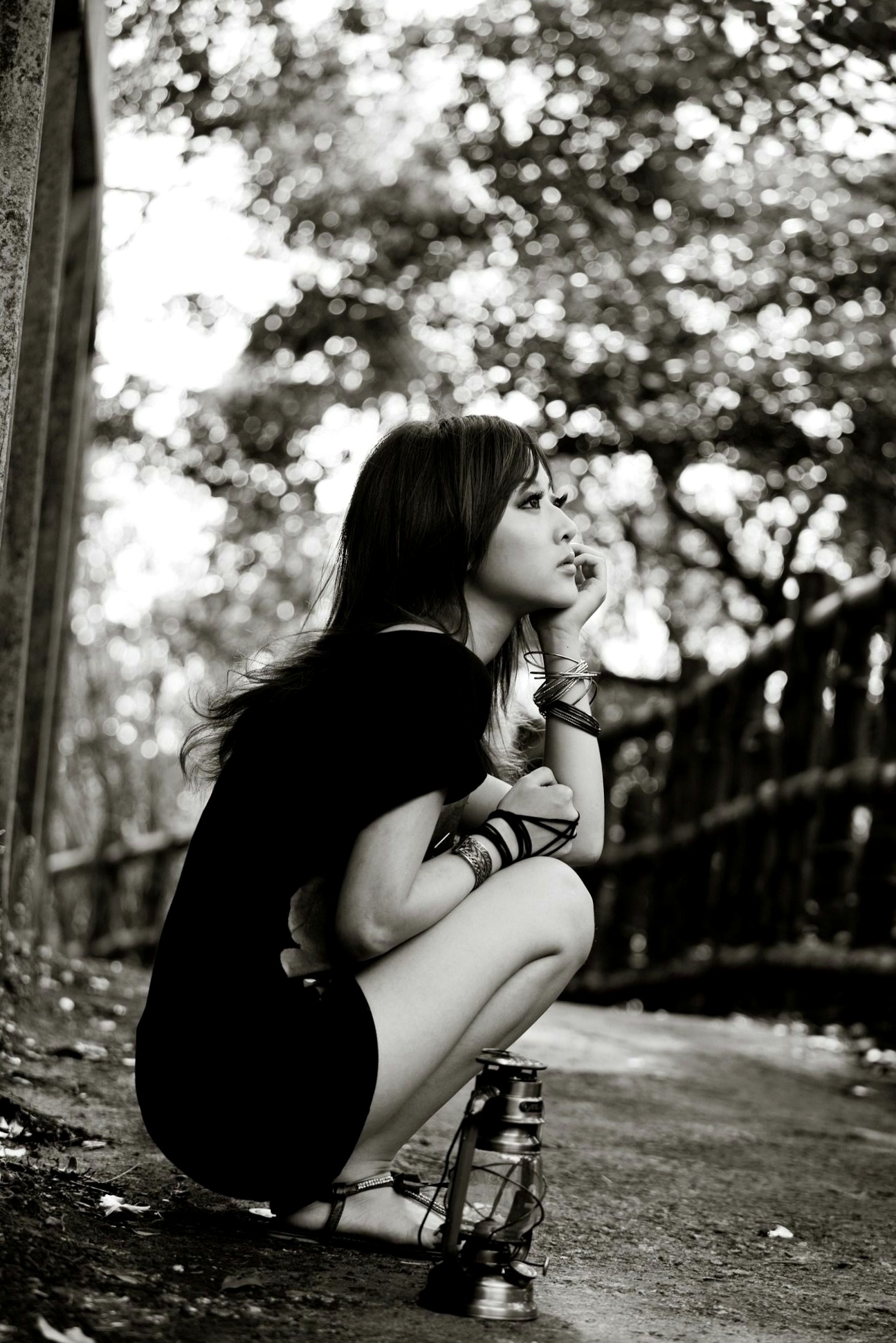 Gallery - 台湾正妹Mikako张凯洁黑白摄影写真_阳明山竹子湖唯美外拍_冷艳气质私房女神集锦台湾气质户外私房照冷艳 女神私房照_秀色女神 - image 68