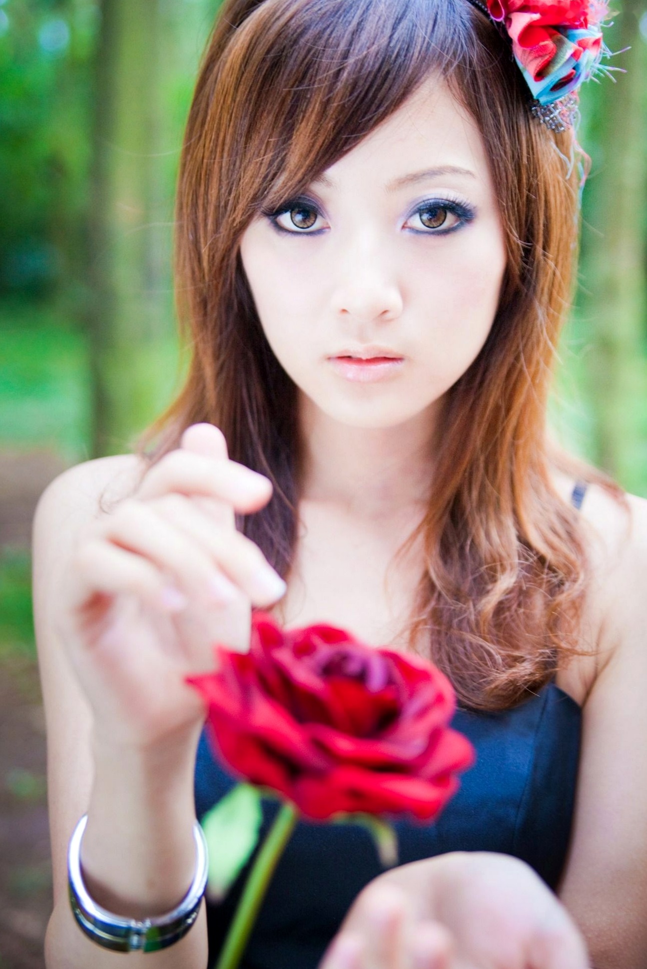 Gallery - 台湾正妹Mikako张凯洁黑白摄影写真_阳明山竹子湖唯美外拍_冷艳气质私房女神集锦台湾气质户外私房照冷艳 女神私房照_秀色女神 - image 112