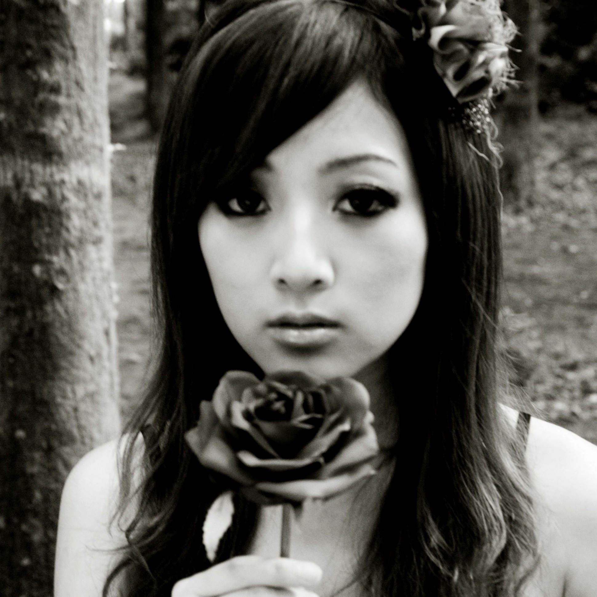 Gallery - 台湾正妹Mikako张凯洁黑白摄影写真_阳明山竹子湖唯美外拍_冷艳气质私房女神集锦台湾气质户外私房照冷艳 女神私房照_秀色女神 - image 116