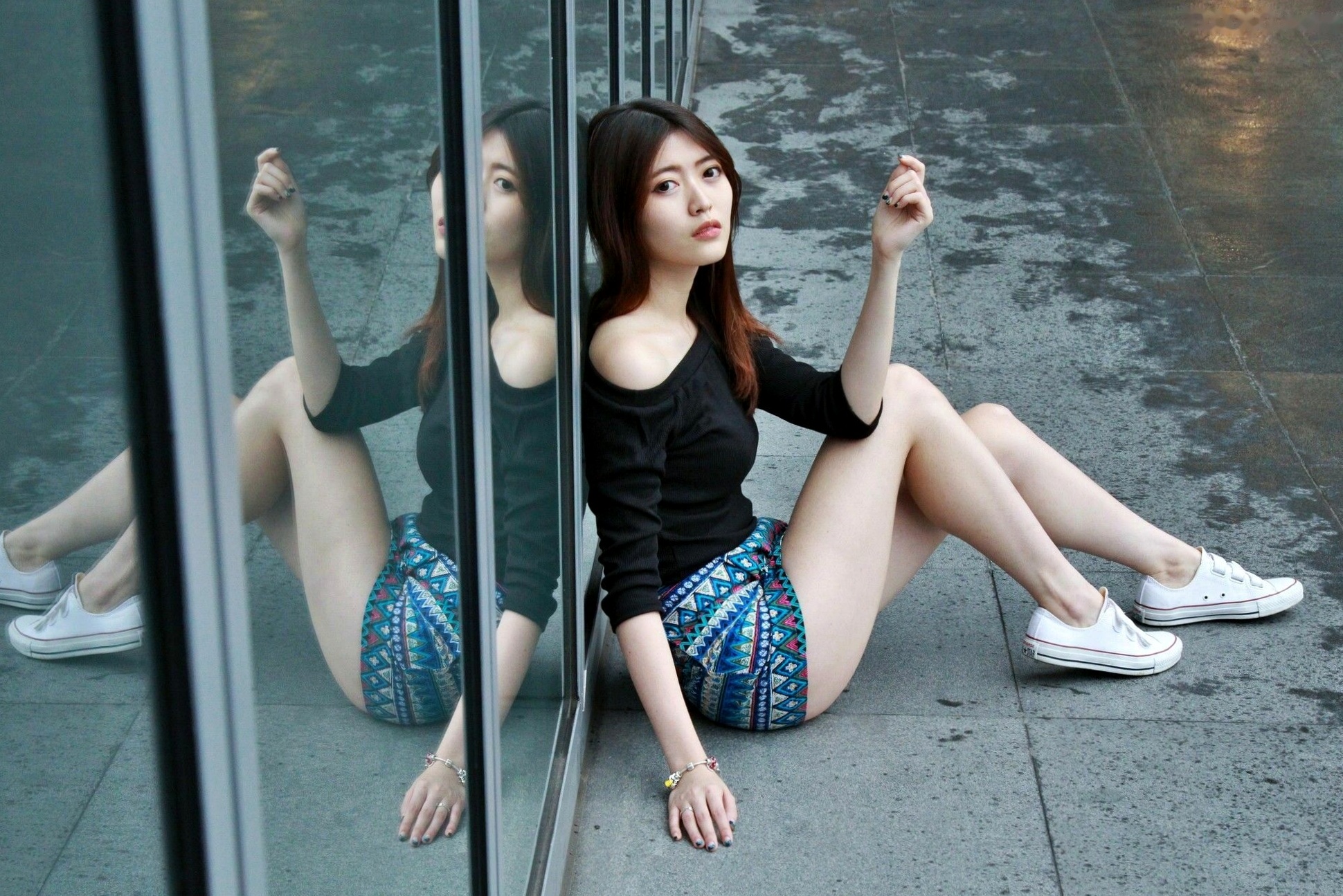 Gallery - 台湾正妹_ Brindy薛薛《板橋外拍》时尚街拍写真，演绎都市清纯邻家女神范儿[67P]台湾街拍清新气质美腿 女神私房照_秀色女神 - image 18
