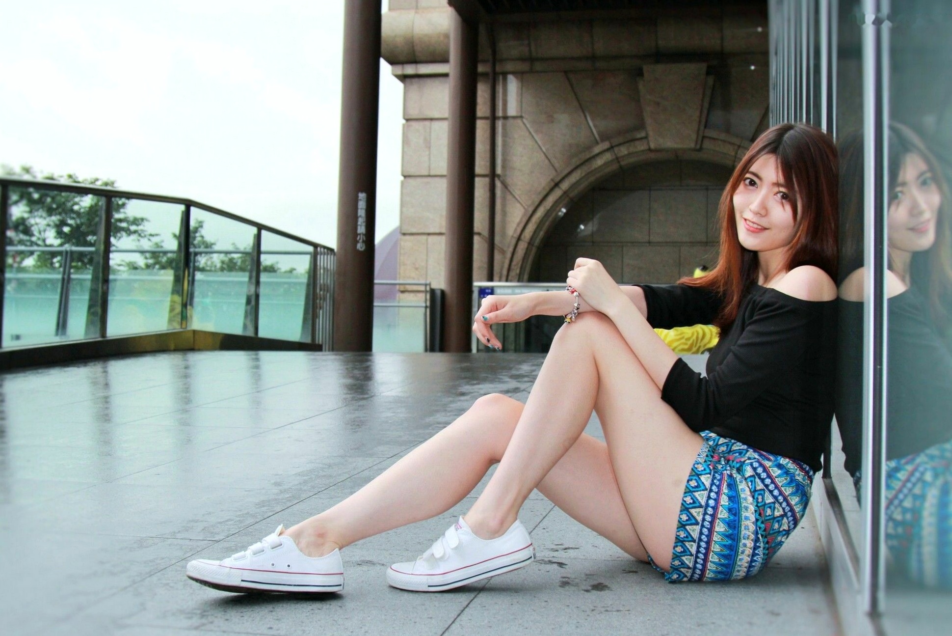 Gallery - 台湾正妹_ Brindy薛薛《板橋外拍》时尚街拍写真，演绎都市清纯邻家女神范儿[67P]台湾街拍清新气质美腿 女神私房照_秀色女神 - image 26
