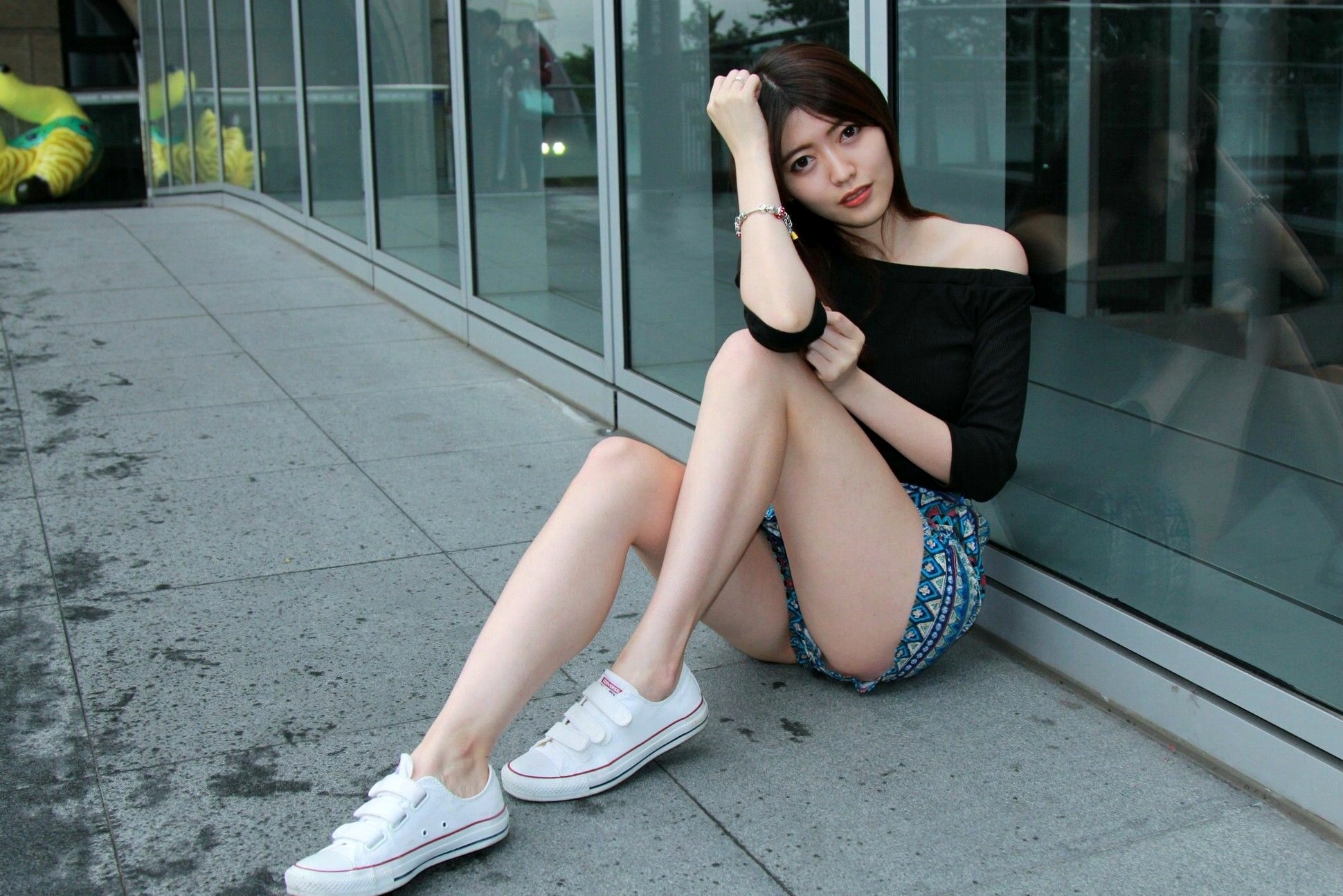 Gallery - 台湾正妹_ Brindy薛薛《板橋外拍》时尚街拍写真，演绎都市清纯邻家女神范儿[67P]台湾街拍清新气质美腿 女神私房照_秀色女神 - image 41