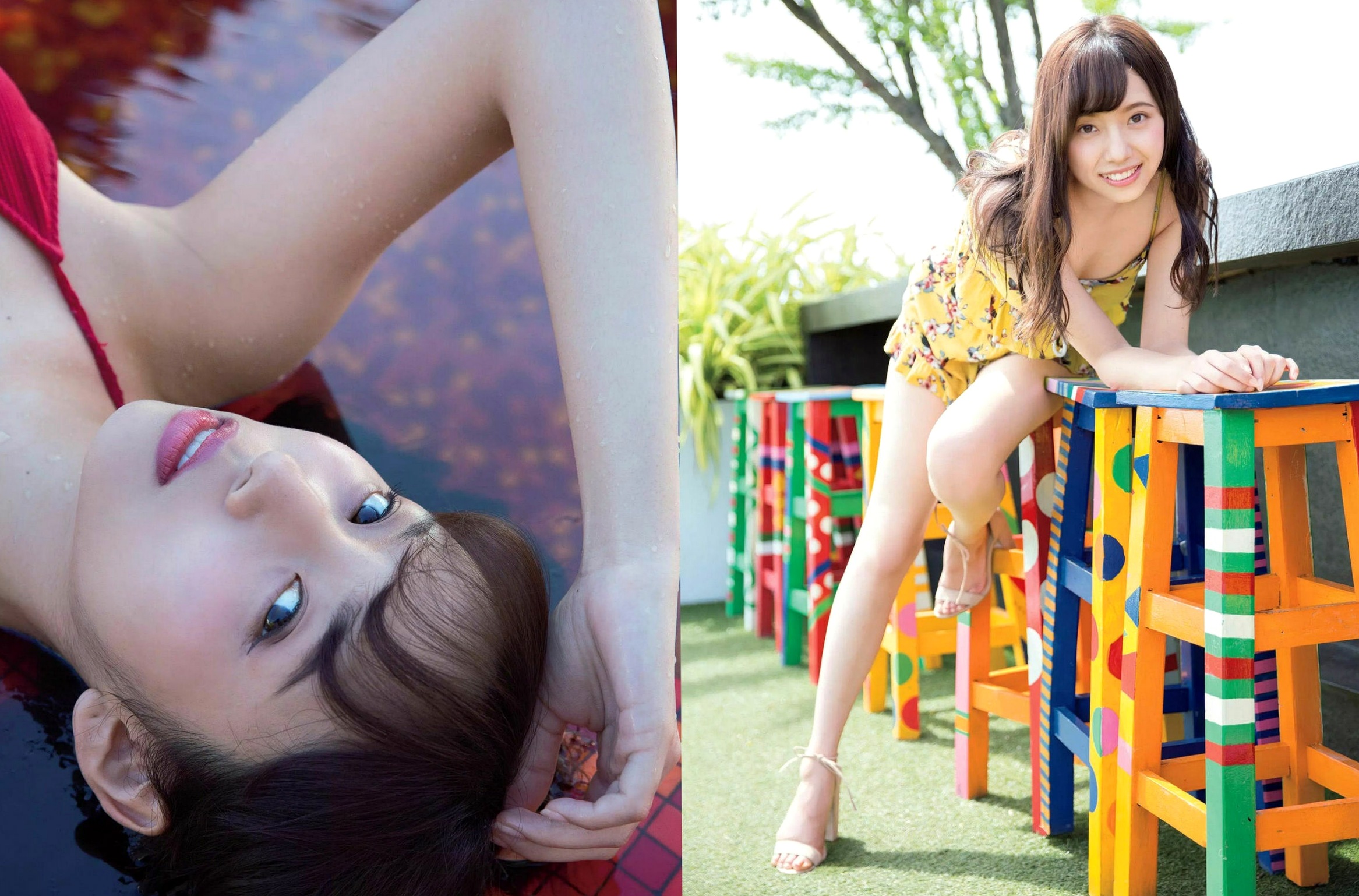 Gallery - FLASH杂志写真：新内眞衣、石桥杏奈、多田爱佳等女神大集合，夏日泳装、私房与户外随拍，展现魅力多变的灵动瞬间日本性感清新女神比基尼 女神私房照_秀色女神 - image 11