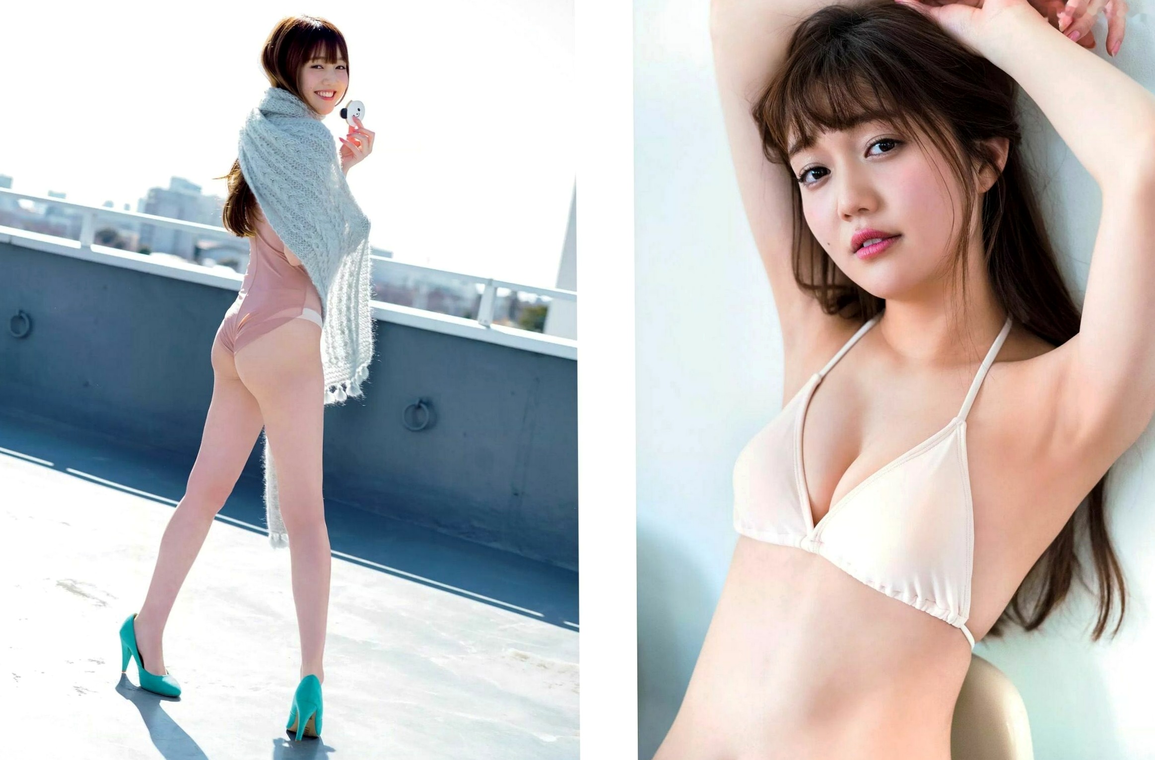 Gallery - FLASH杂志写真_都丸紗也華/アン･シネ/大原優乃/松川菜々花_唯美私房时尚泳装大片日本性感尤物私房照比基尼 女神私房照_秀色女神 - image 13