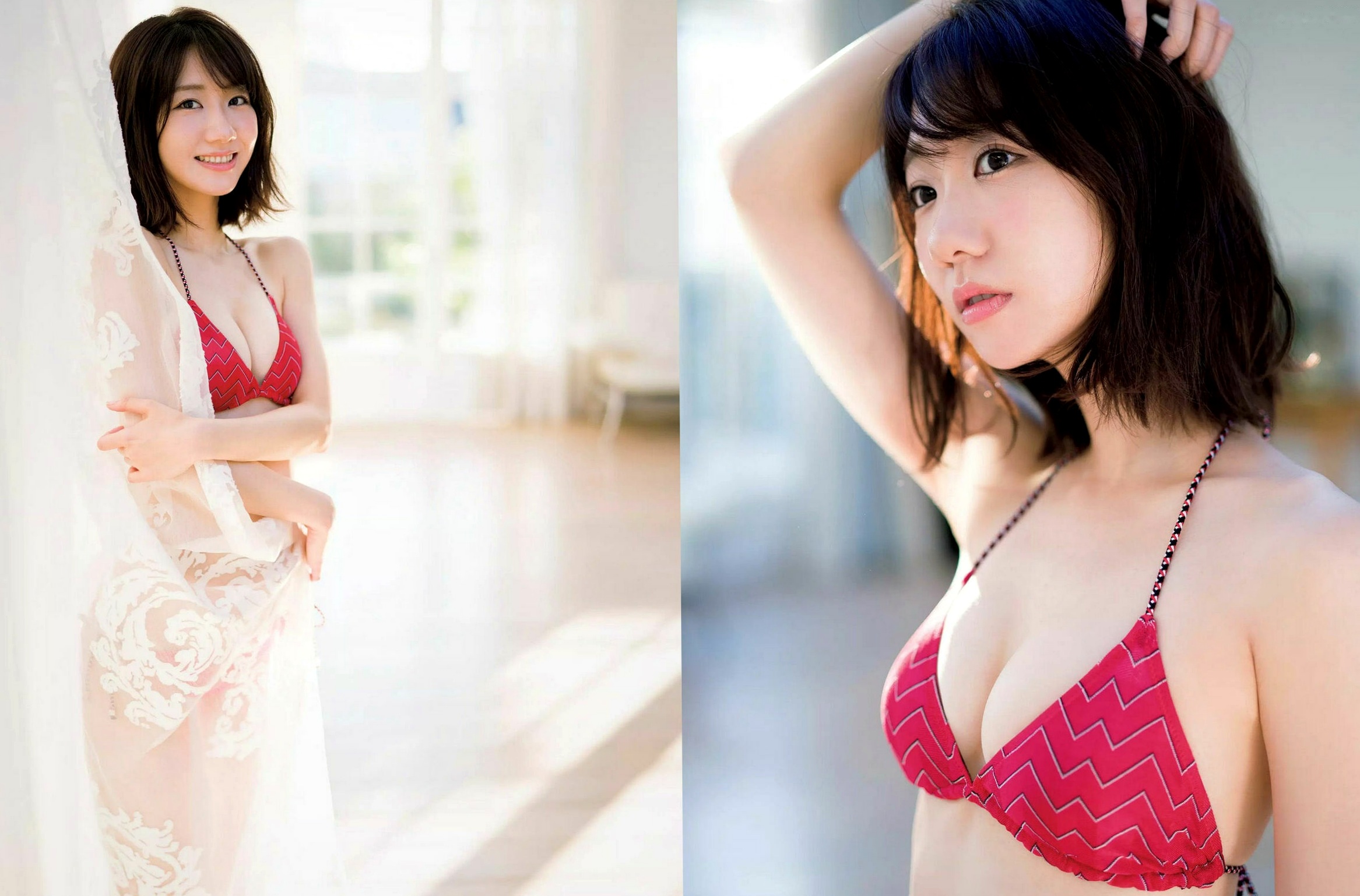Gallery - FLASH杂志写真辑：柏木由纪、矢仓枫子等超人气日本女神私房、比基尼泳装盛宴，展现诱惑性感与清纯风采 2018.04.10日本性感比基尼诱惑私房照 女神私房照_秀色女神 - image 9
