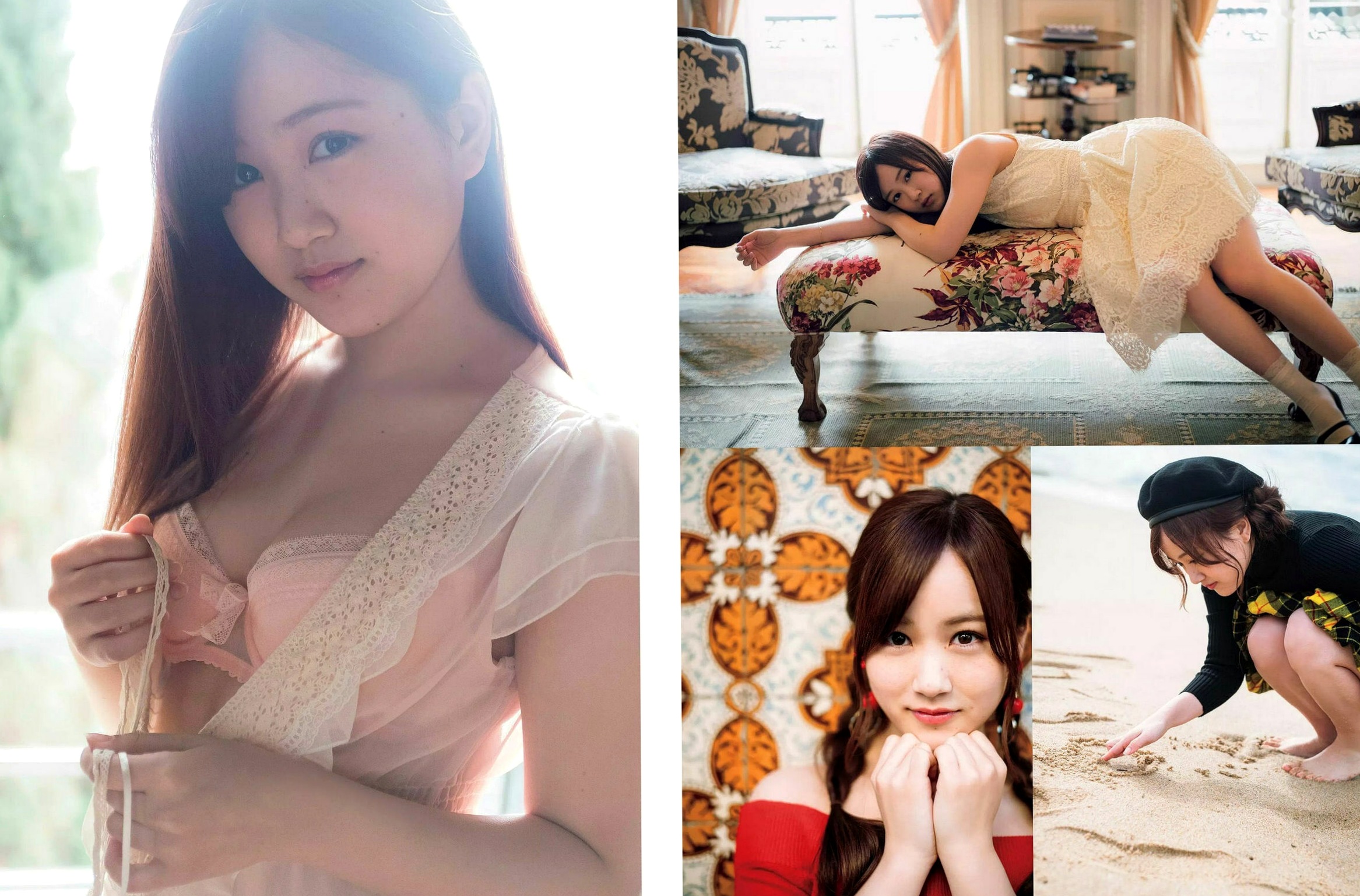 Gallery - FLASH杂志写真辑：柏木由纪、矢仓枫子等超人气日本女神私房、比基尼泳装盛宴，展现诱惑性感与清纯风采 2018.04.10日本性感比基尼诱惑私房照 女神私房照_秀色女神 - image 15