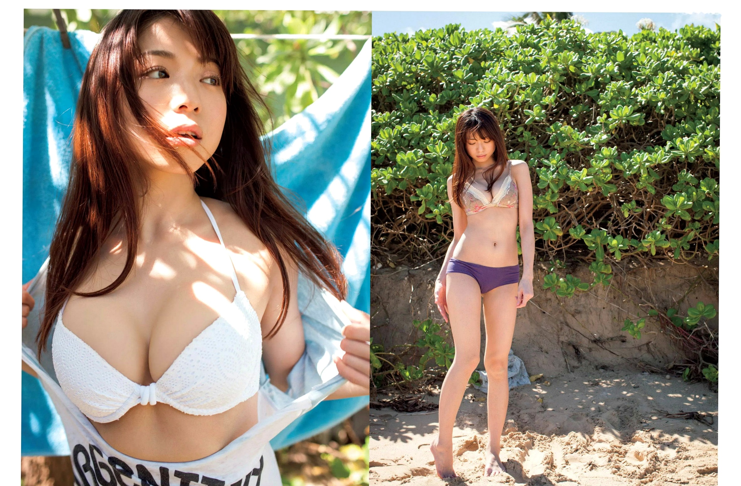Gallery - FLASH写真杂志：中村静香、JULIA、矶山沙也加性感美图合集(2015年3月刊)日本性感清纯私房照人间胸器 女神私房照_秀色女神 - image 4