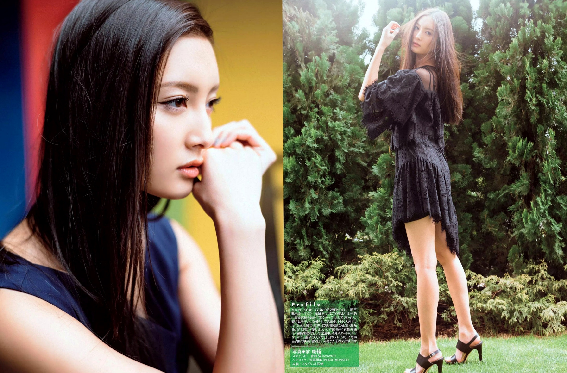 FLASH写真高清大片：菜菜绪、山本美忧、朝比奈彩、小林香菜，日系清纯诱惑与比基尼街拍合集