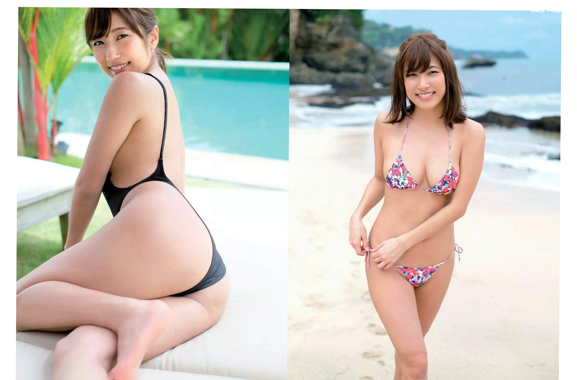 Gallery - FLASH杂志写真精选：桥本梨菜 佐藤圣罗 松川菜々花 武田あやな 柳瀬早纪 2018.03.20 日系比基尼清凉写真合集日本性感比基尼诱惑私房照 女神私房照_秀色女神 - image 4
