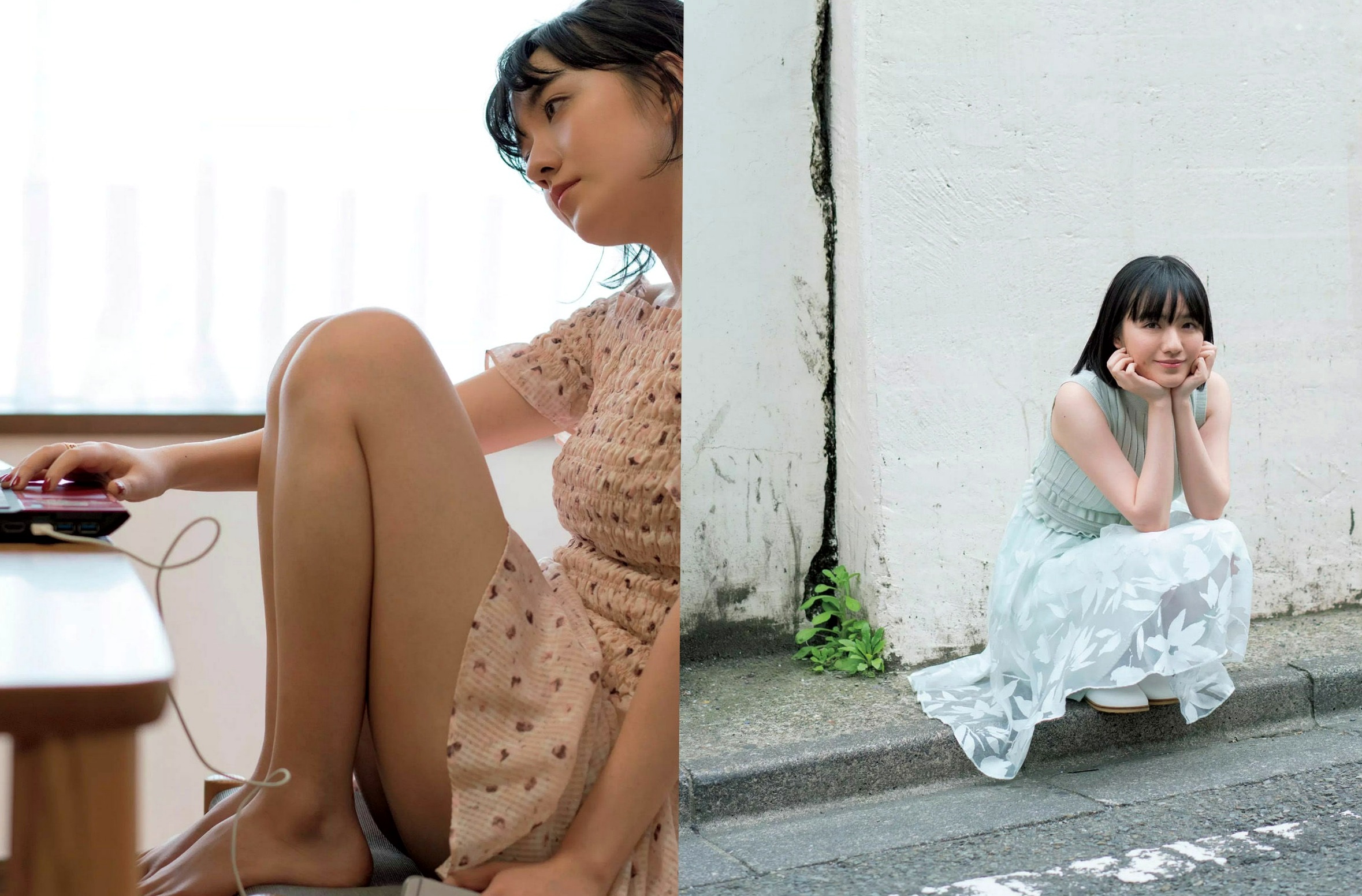 Gallery - FLASH杂志写真：小岛藤子、卫藤美彩、樱井玲香，日系清新与性感比基尼私房写真集（2017.06.06刊）日本清新性感私房照治愈系 女神私房照_秀色女神 - image 1