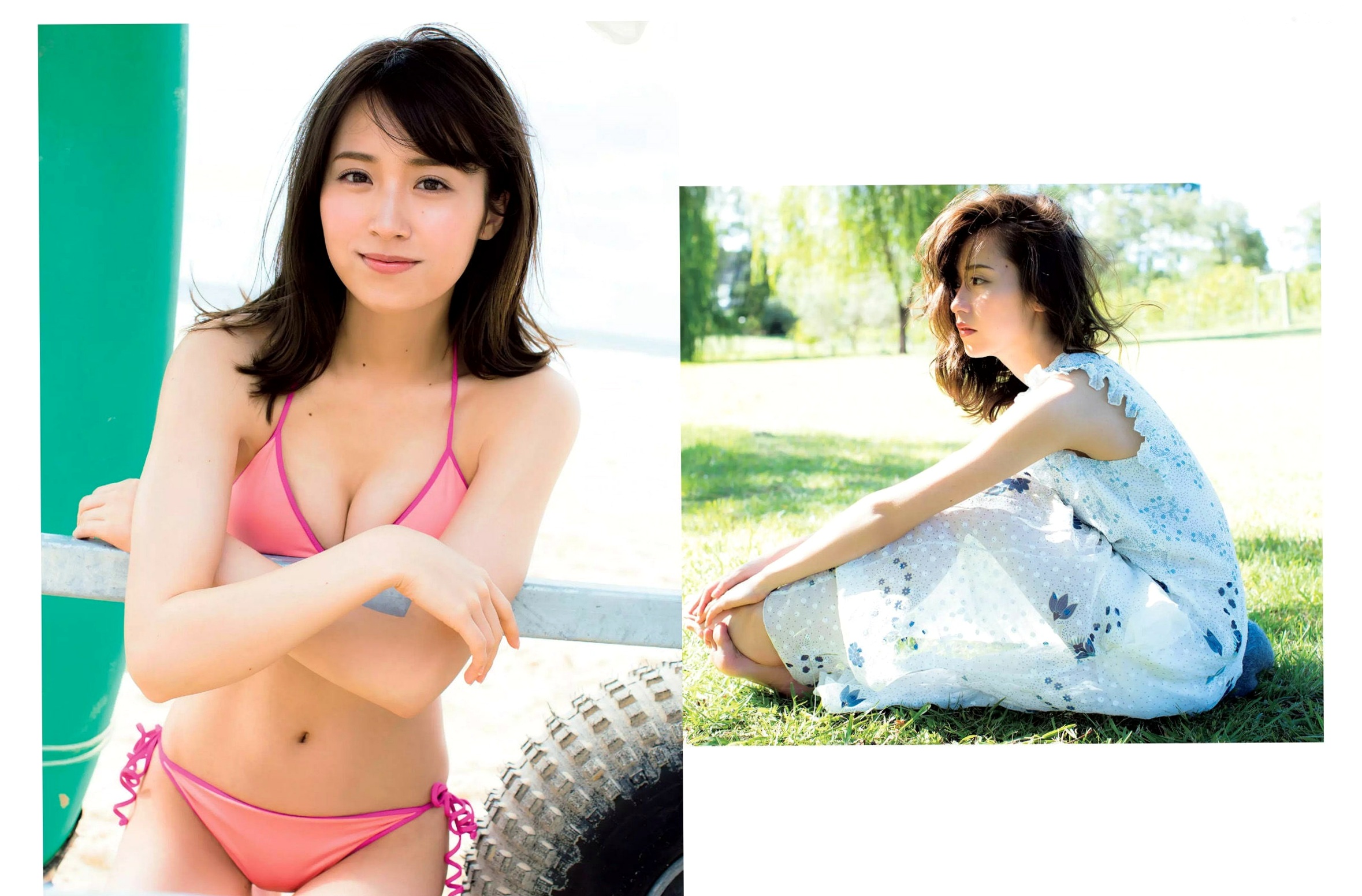 Gallery - FLASH杂志写真：小岛藤子、卫藤美彩、樱井玲香，日系清新与性感比基尼私房写真集（2017.06.06刊）日本清新性感私房照治愈系 女神私房照_秀色女神 - image 5