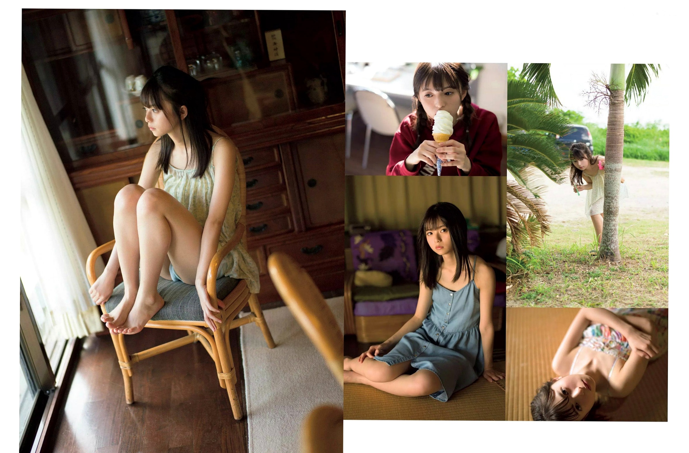 Gallery - FLASH杂志写真：小岛藤子、卫藤美彩、樱井玲香，日系清新与性感比基尼私房写真集（2017.06.06刊）日本清新性感私房照治愈系 女神私房照_秀色女神 - image 9
