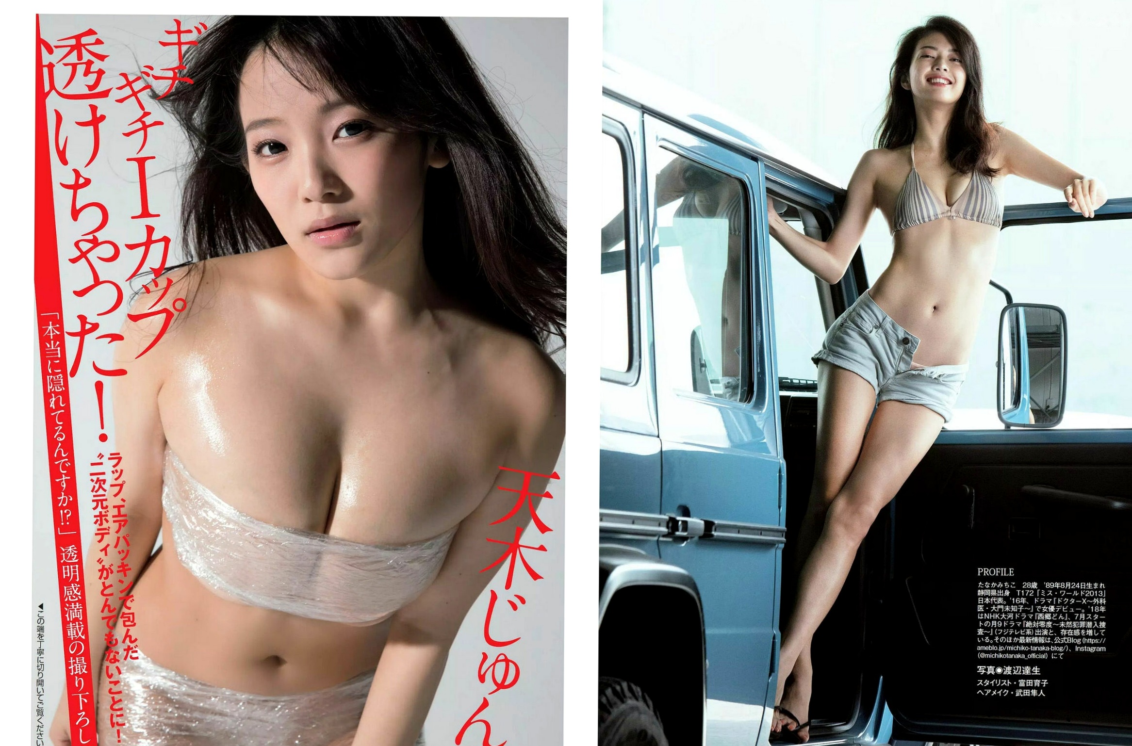 Gallery - FLASH杂志写真_田中道子 天木じゅん 岩本和子 古畑奈和 出口亜梨沙_日本美女性感比基尼与清纯私房精选_2018.07.17日本性感清纯女神比基尼 女神私房照_秀色女神 - image 3
