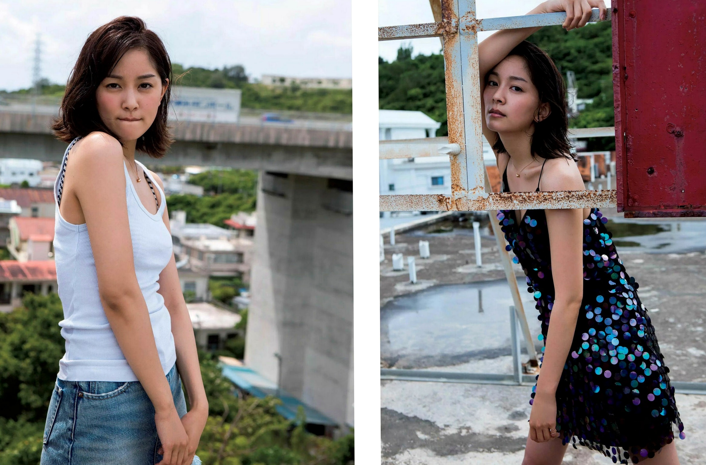 Gallery - FLASH杂志写真：石桥杏奈、广濑爱丽丝、广濑丝丝等群星荟萃，清纯私房与性感礼服写真精选日本气质清新性感诱惑 女神私房照_秀色女神 - image 1