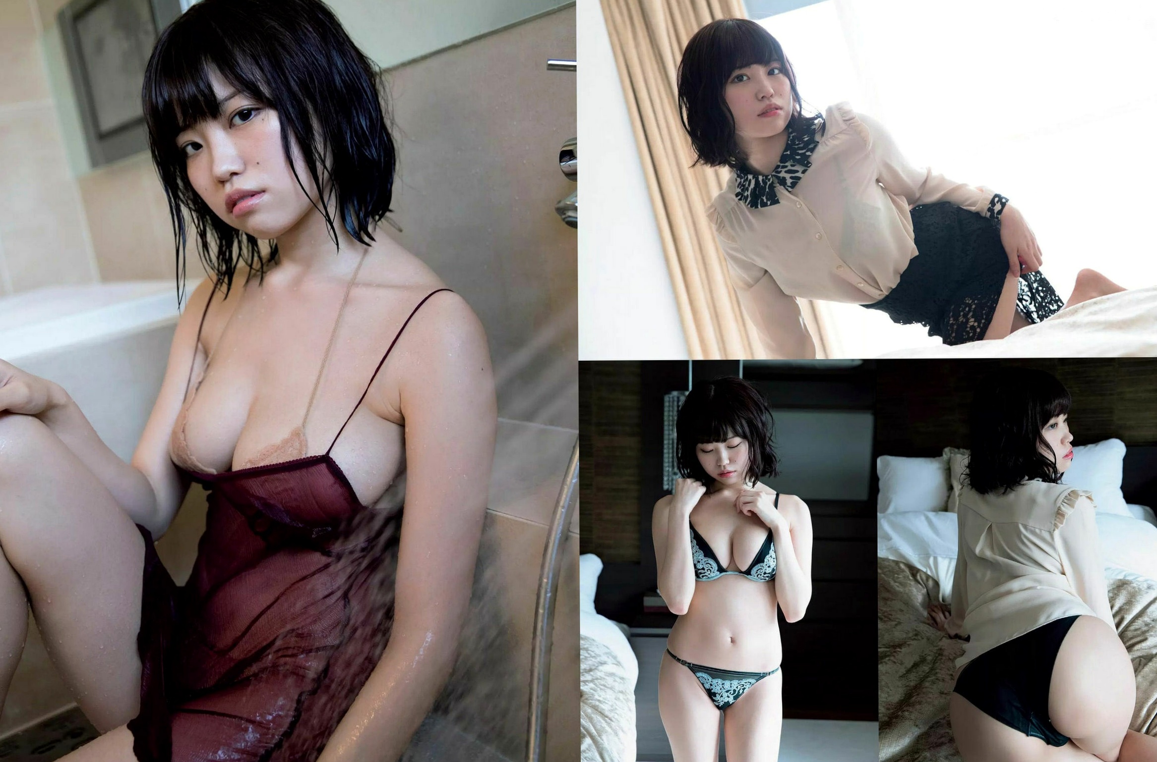 Gallery - FLASH杂志写真_ 大和田南那、MIYU等群星闪耀，精选偶像清纯比基尼与诱惑私房内衣大尺度美图_ 2018.12.25[19P]日本比基尼内衣私房照性感 女神私房照_秀色女神 - image 15
