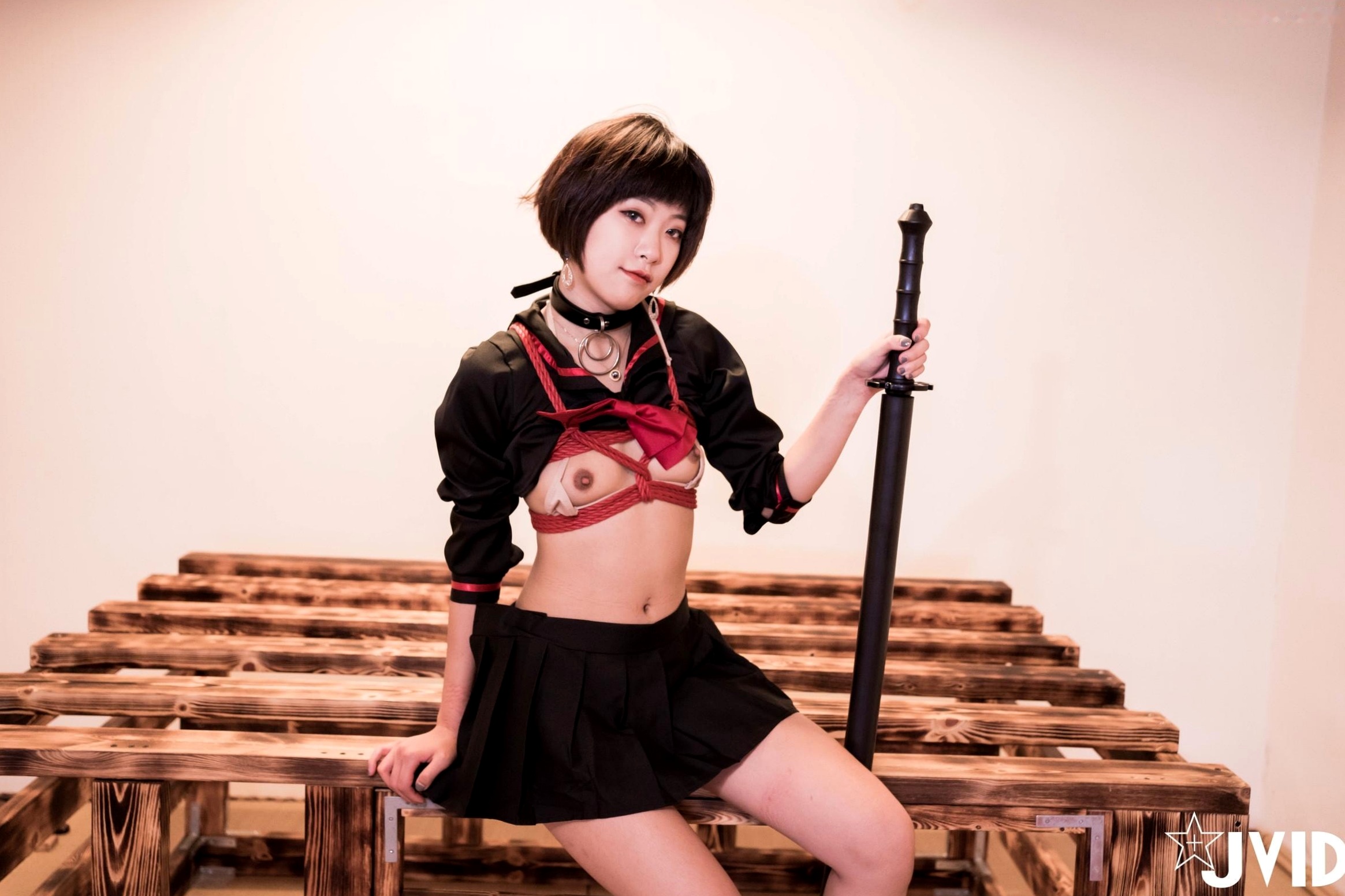 Gallery - JVID-酸猫妹妹与Maya-19岁少女的饲育日记-大尺度角色扮演绳艺束缚与制服私房照JVID大尺度角色扮演制服私房照 女神私房照_秀色女神 - image 10