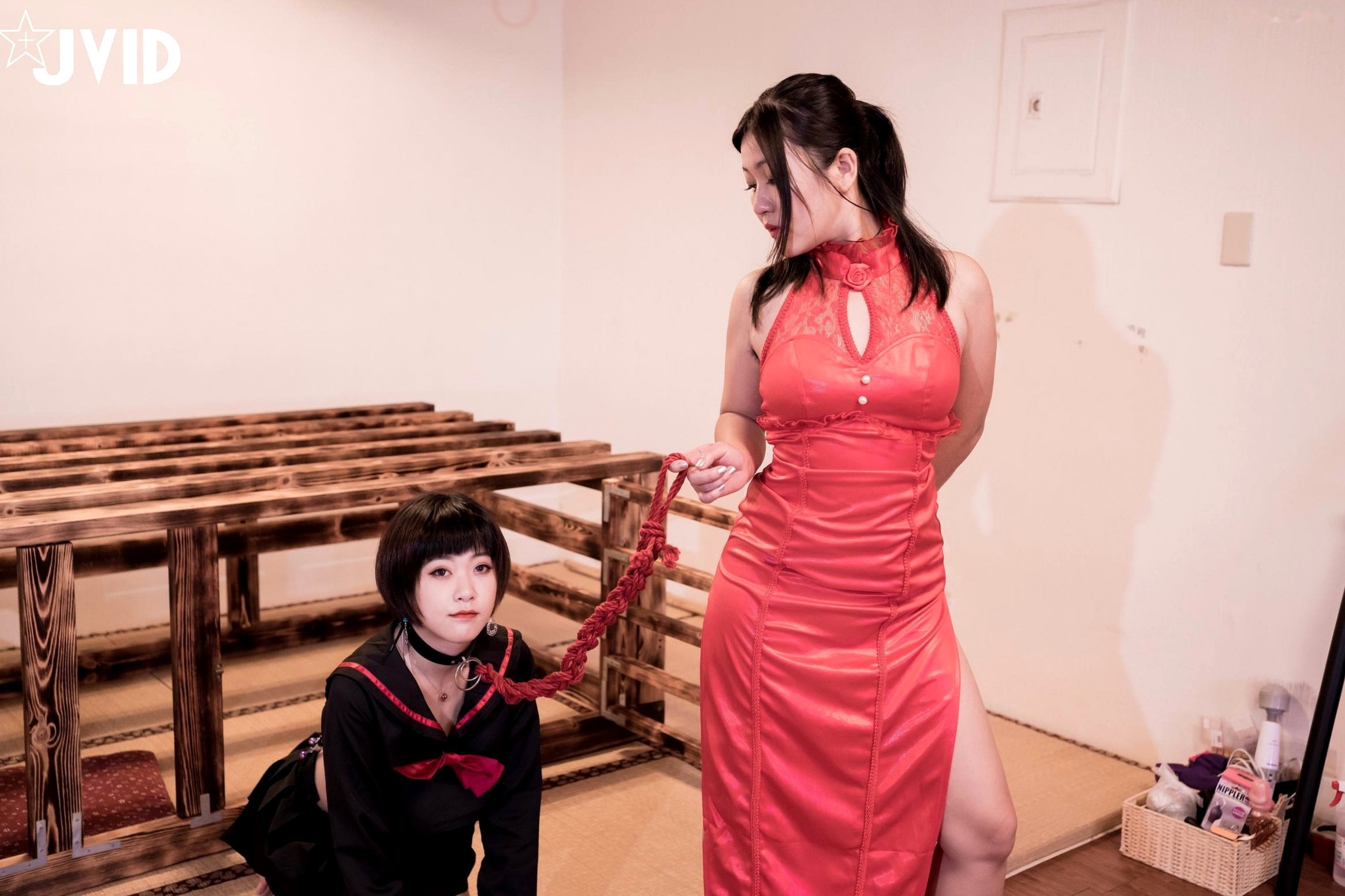 Gallery - JVID-酸猫妹妹与Maya-19岁少女的饲育日记-大尺度角色扮演绳艺束缚与制服私房照JVID大尺度角色扮演制服私房照 女神私房照_秀色女神 - image 33