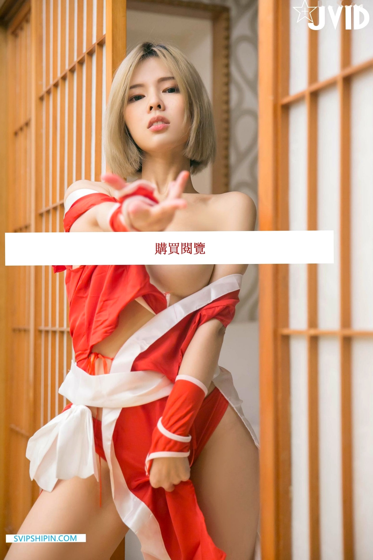 Gallery - JVID-夏語芯-日式和室火辣格鬥家Cosplay角色扮演大尺度寫真JVID角色扮演大尺度性感诱惑 女神私房照_秀色女神 - image 1