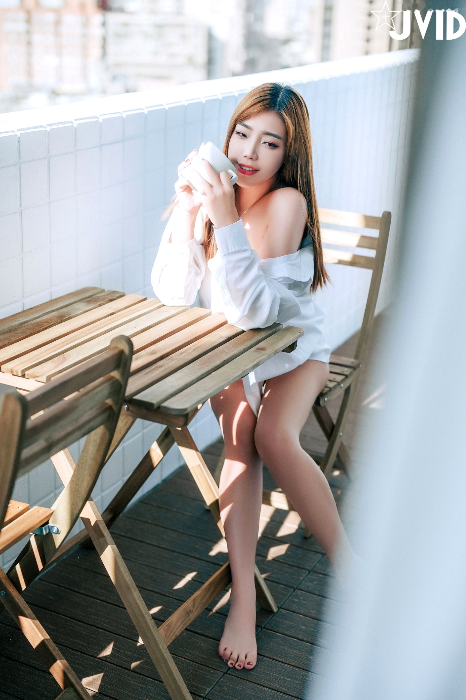 Gallery - JVID葆葆女王：欲求不满的职场女主管，制服诱惑黑丝高跟私房写真JVID制服诱惑丝袜私房照大尺度 女神私房照_秀色女神 - image 58