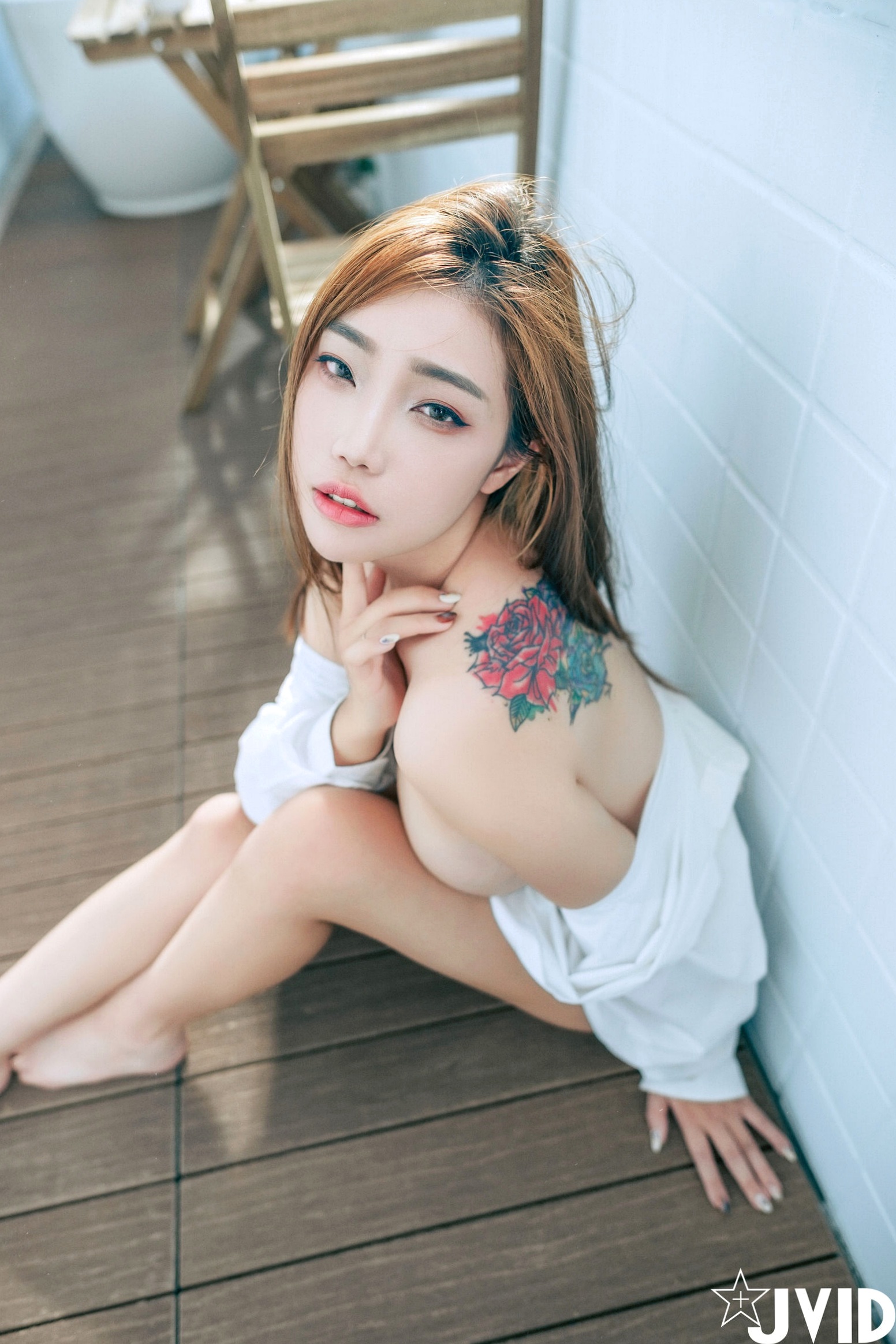 Gallery - JVID葆葆女王：欲求不满的职场女主管，制服诱惑黑丝高跟私房写真JVID制服诱惑丝袜私房照大尺度 女神私房照_秀色女神 - image 81