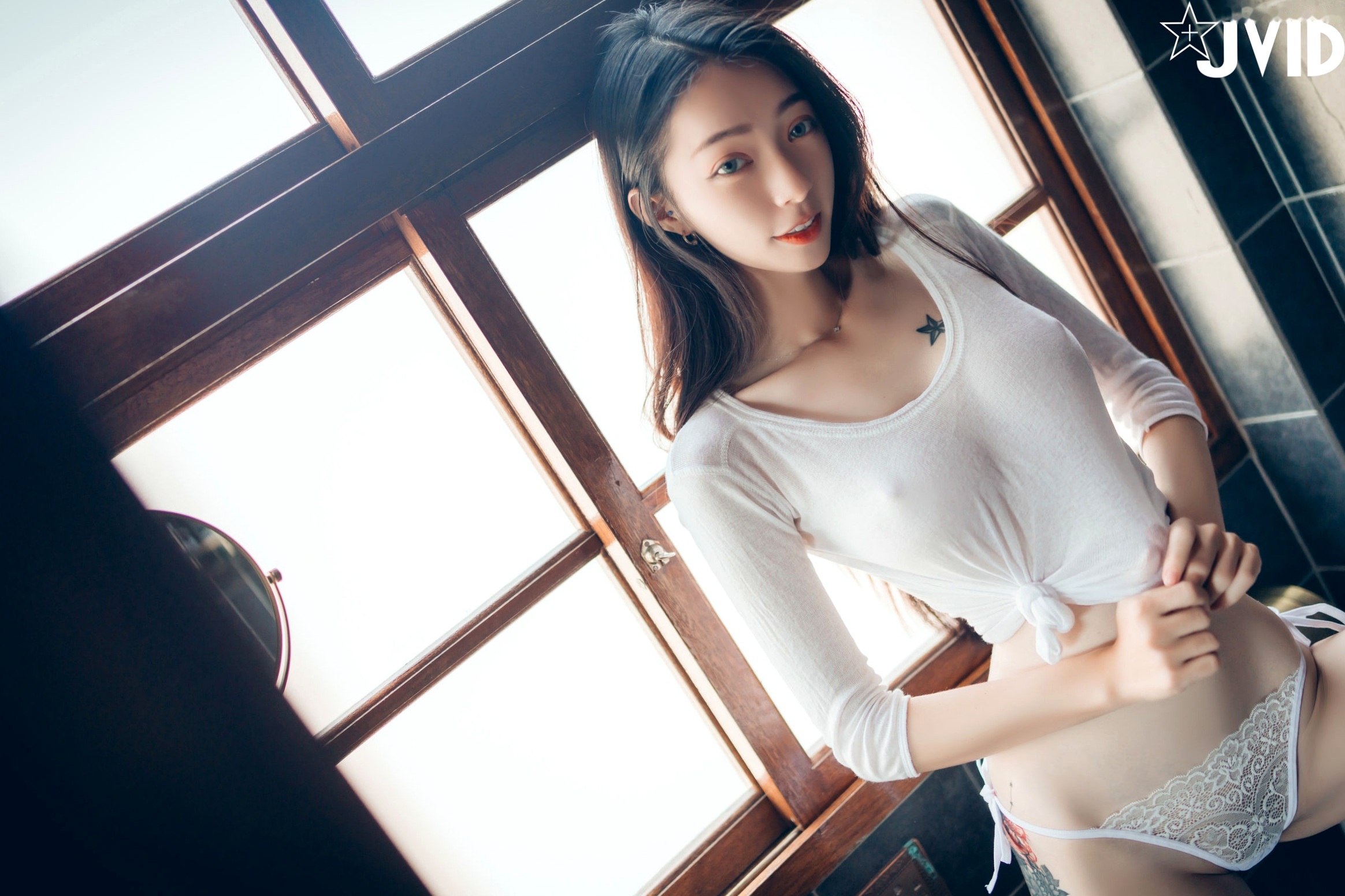 Gallery - JVID模特 - model飘飘：日式和风私房写真，性感浴衣与个性纹身演绎极致女神魅力JVID性感诱惑女神内衣 女神私房照_秀色女神 - image 24