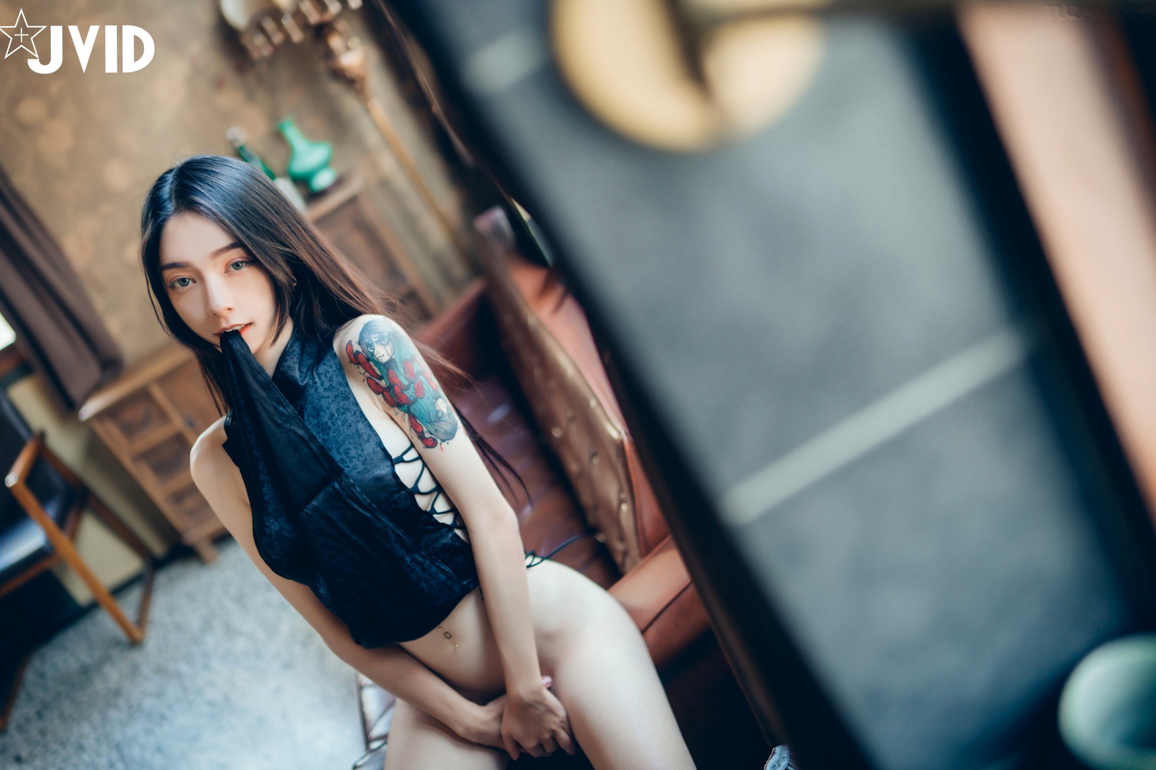 Gallery - JVID模特 - model飘飘：日式和风私房写真，性感浴衣与个性纹身演绎极致女神魅力JVID性感诱惑女神内衣 女神私房照_秀色女神 - image 50