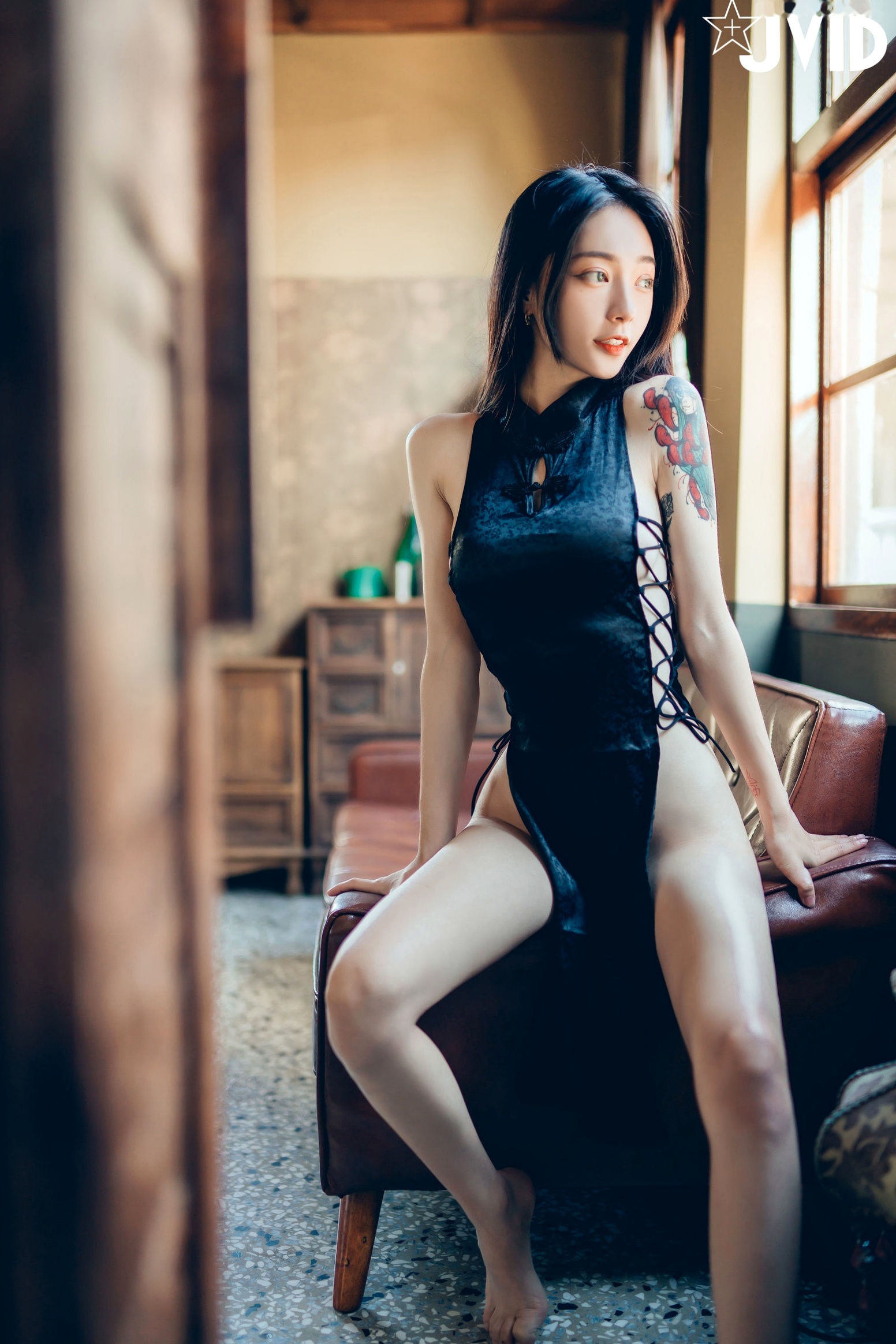 Gallery - JVID模特 - model飘飘：日式和风私房写真，性感浴衣与个性纹身演绎极致女神魅力JVID性感诱惑女神内衣 女神私房照_秀色女神 - image 55