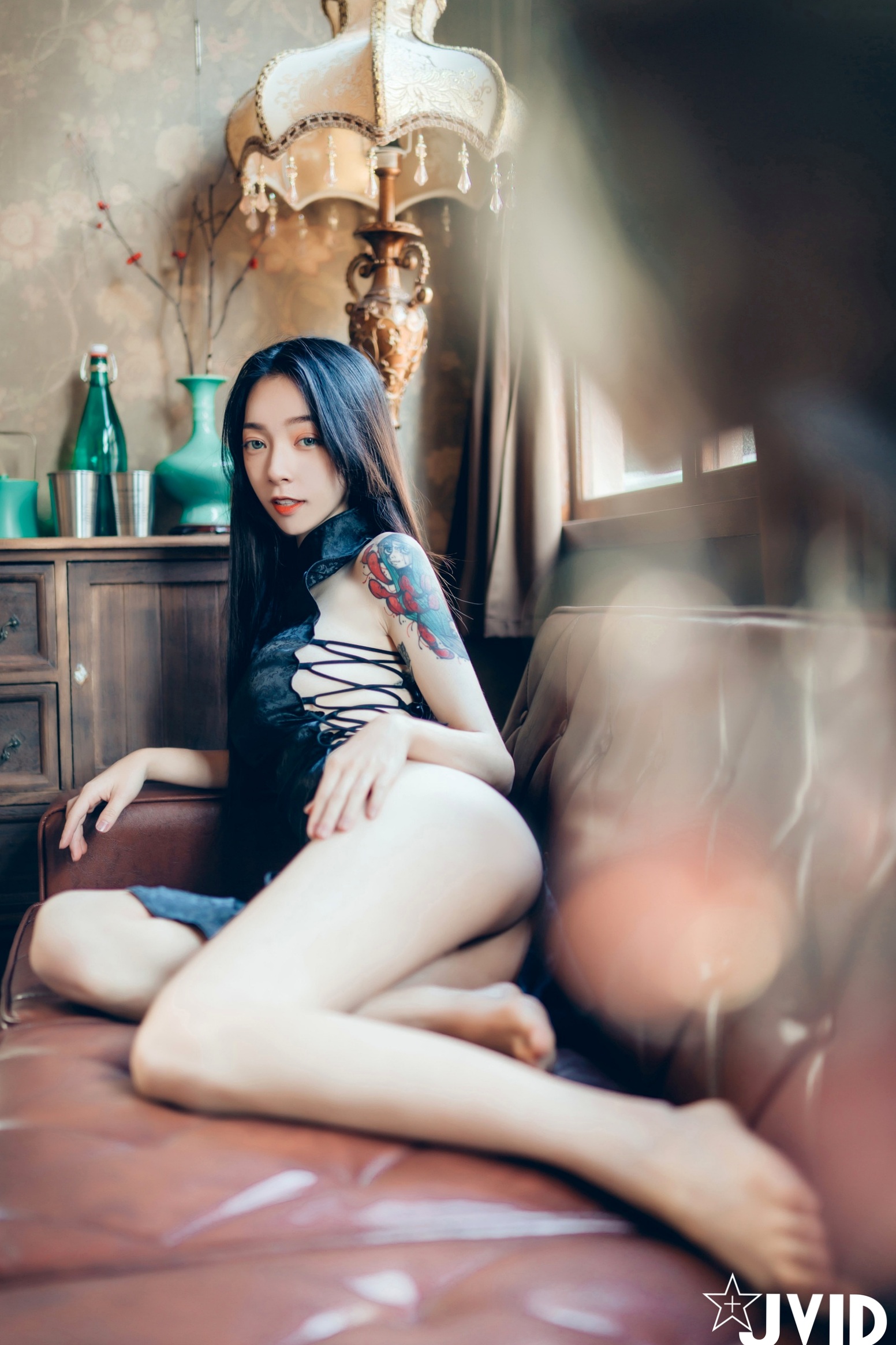 Gallery - JVID模特 - model飘飘：日式和风私房写真，性感浴衣与个性纹身演绎极致女神魅力JVID性感诱惑女神内衣 女神私房照_秀色女神 - image 61