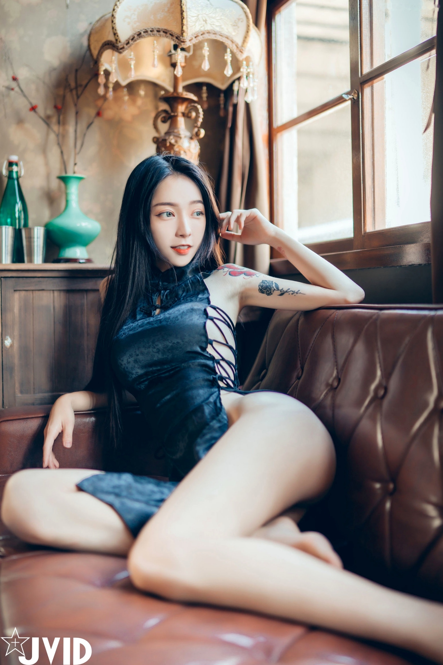 Gallery - JVID模特 - model飘飘：日式和风私房写真，性感浴衣与个性纹身演绎极致女神魅力JVID性感诱惑女神内衣 女神私房照_秀色女神 - image 63