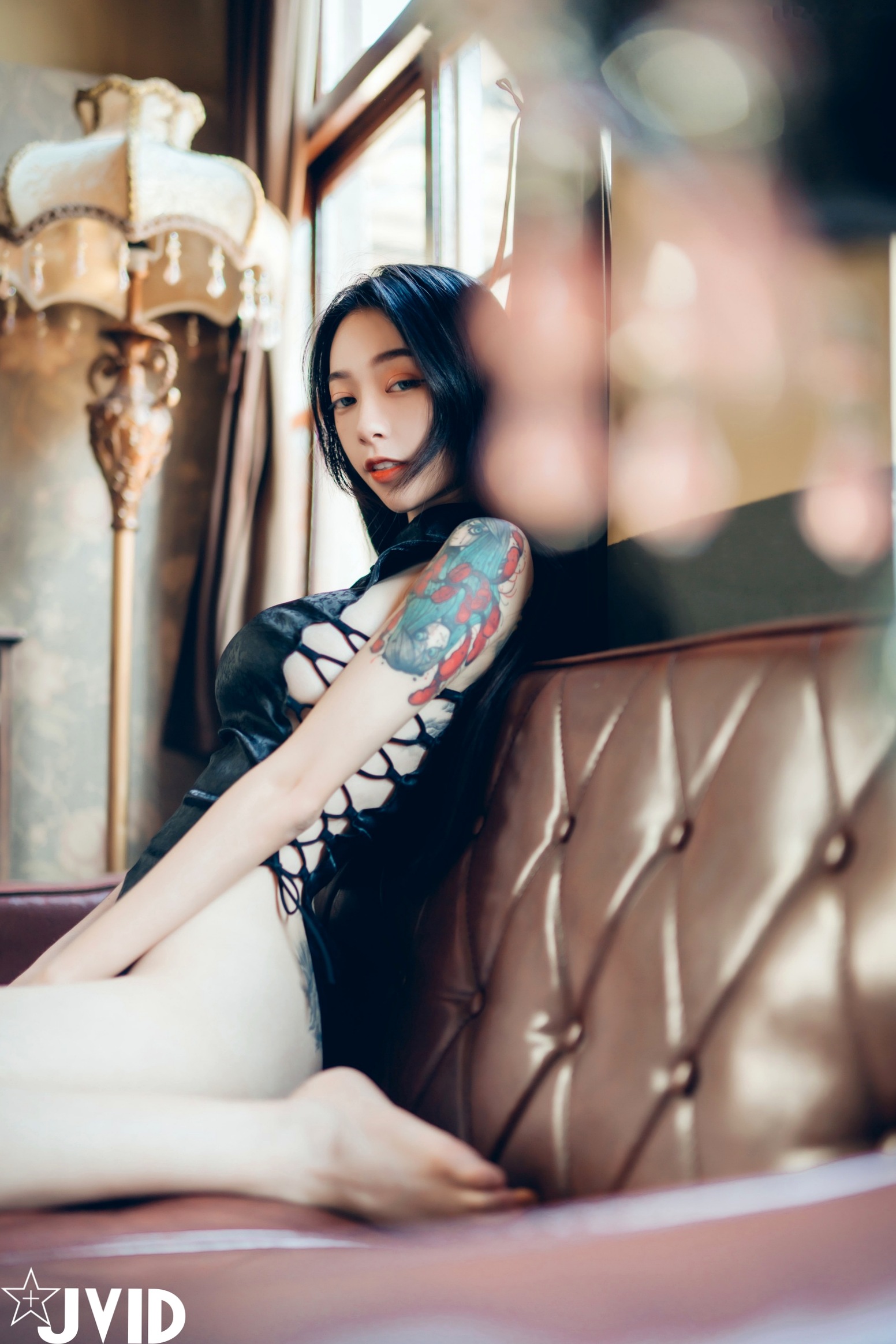 Gallery - JVID模特 - model飘飘：日式和风私房写真，性感浴衣与个性纹身演绎极致女神魅力JVID性感诱惑女神内衣 女神私房照_秀色女神 - image 64