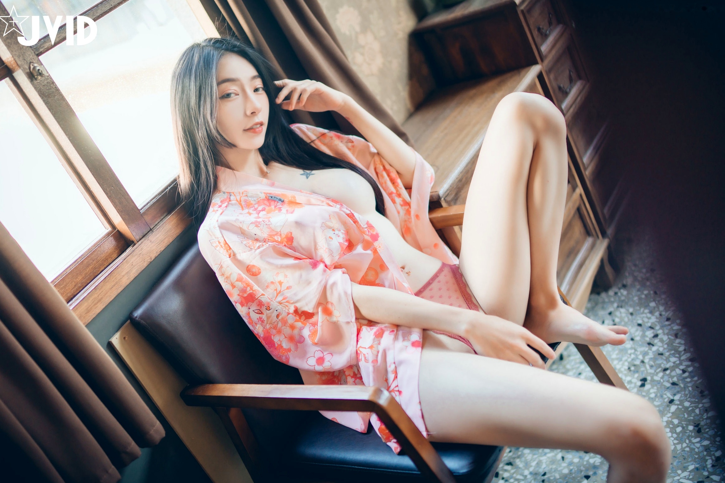 Gallery - JVID模特 - model飘飘：日式和风私房写真，性感浴衣与个性纹身演绎极致女神魅力JVID性感诱惑女神内衣 女神私房照_秀色女神 - image 66