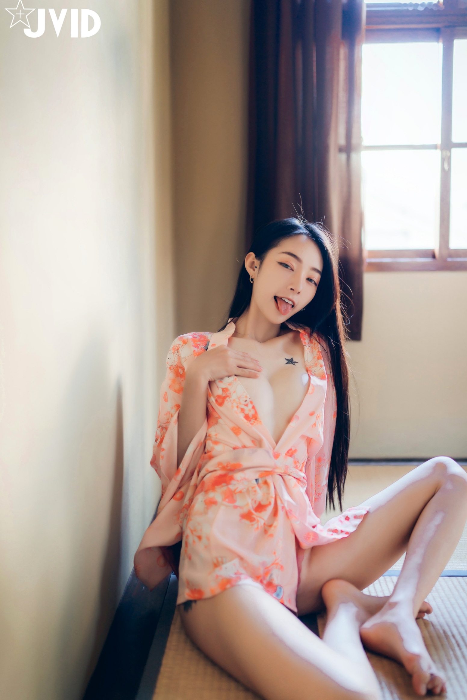 Gallery - JVID模特 - model飘飘：日式和风私房写真，性感浴衣与个性纹身演绎极致女神魅力JVID性感诱惑女神内衣 女神私房照_秀色女神 - image 101