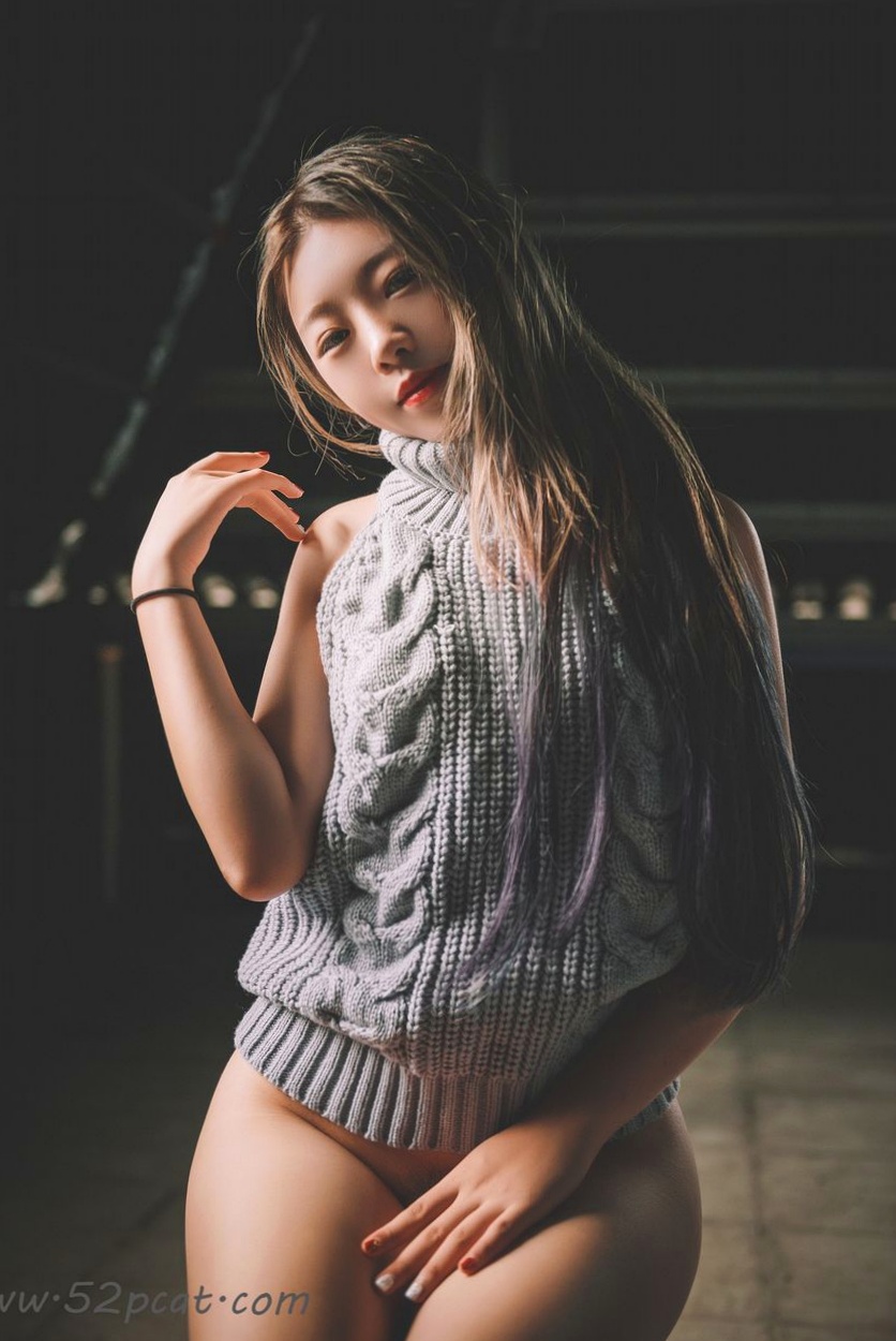 [PARTYCAT]轰趴猫白金刊N002期：唯美私房艺术套图，极致光影剪影，冷艳尤物无圣光大尺度展现