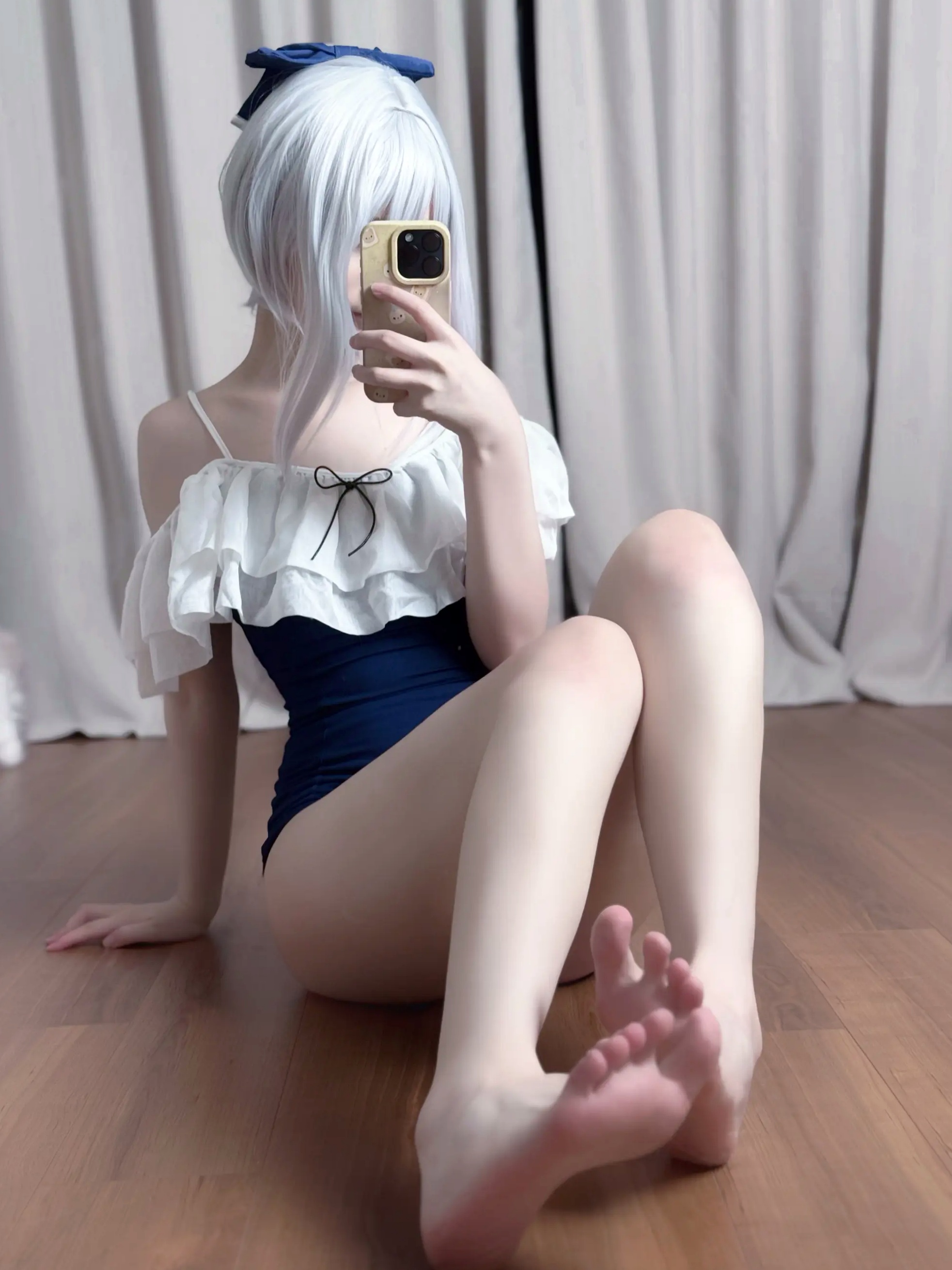 Gallery - 幼愛youmeko - 蔚蓝档案 月雪宫子 室内私房诱惑角色扮演写真角色扮演诱惑私房照性感 女神私房照_秀色女神 - image 9