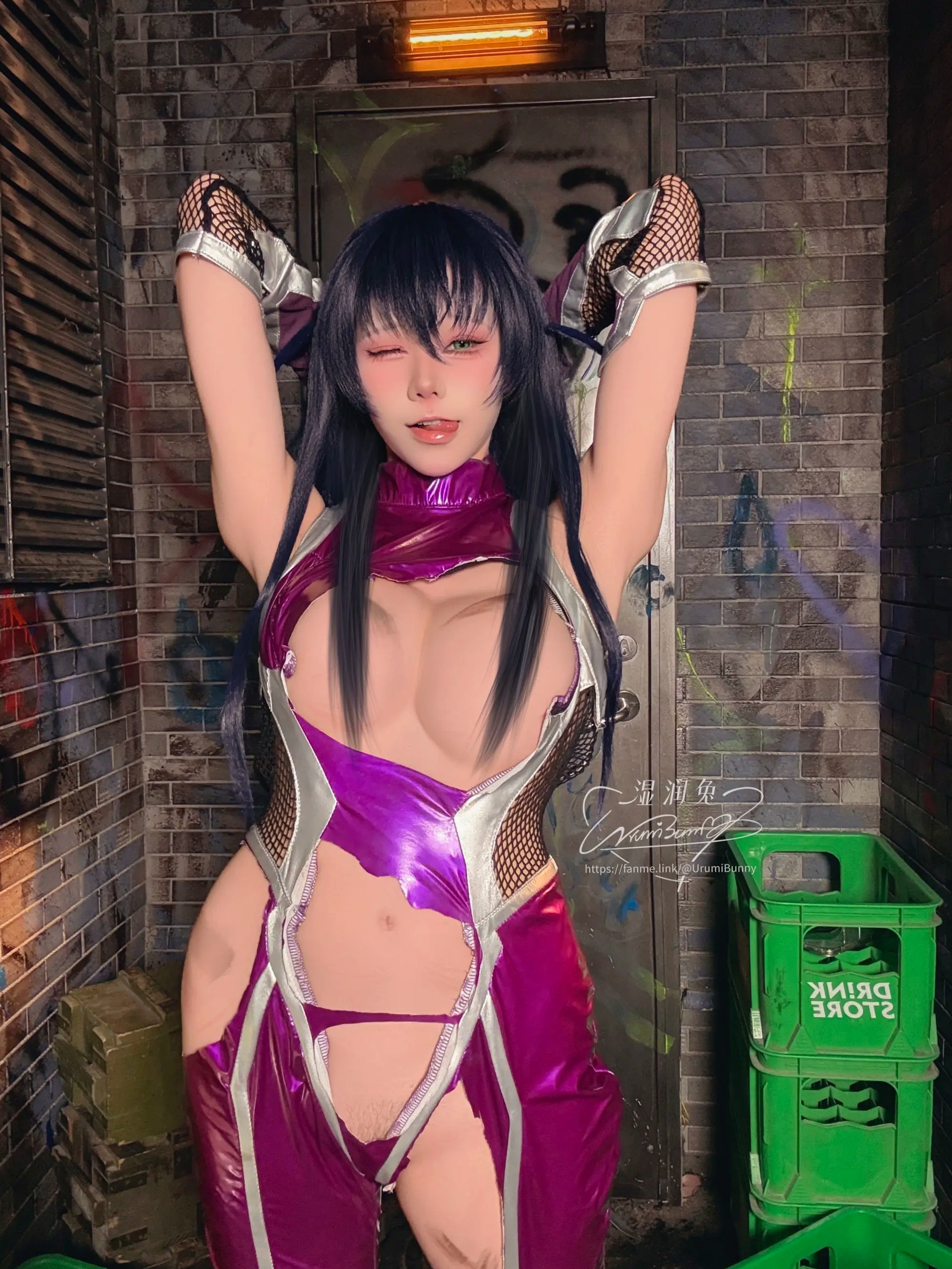 咬一口兔娘 (Yiko湿润兔) 2026年09月订阅 对魔忍-井河阿莎姬 角色扮演大尺度私房写真 [128P]