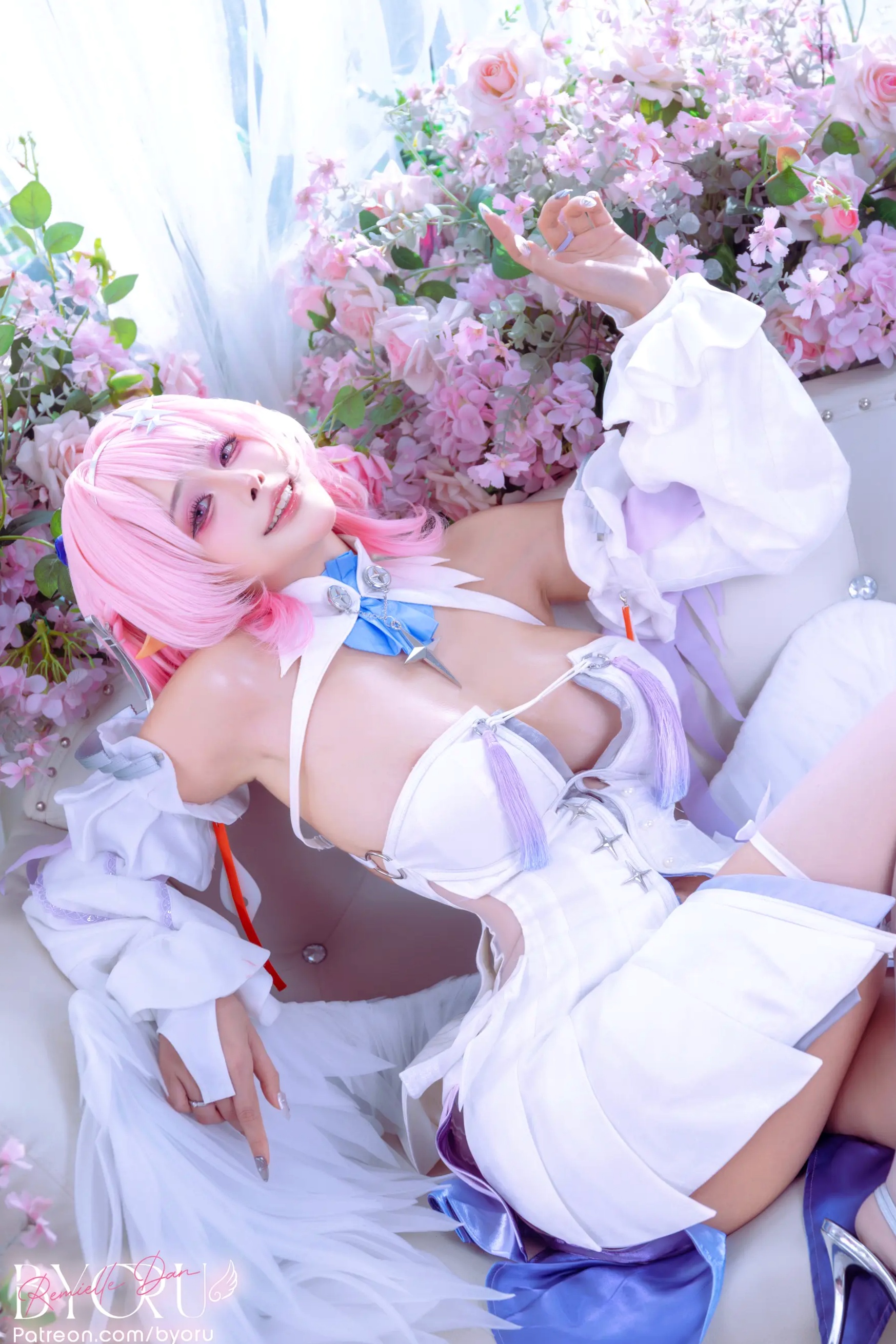 Byoru Remielle Dan 动漫角色扮演粉发美少女天使私房大尺度写真[74P]