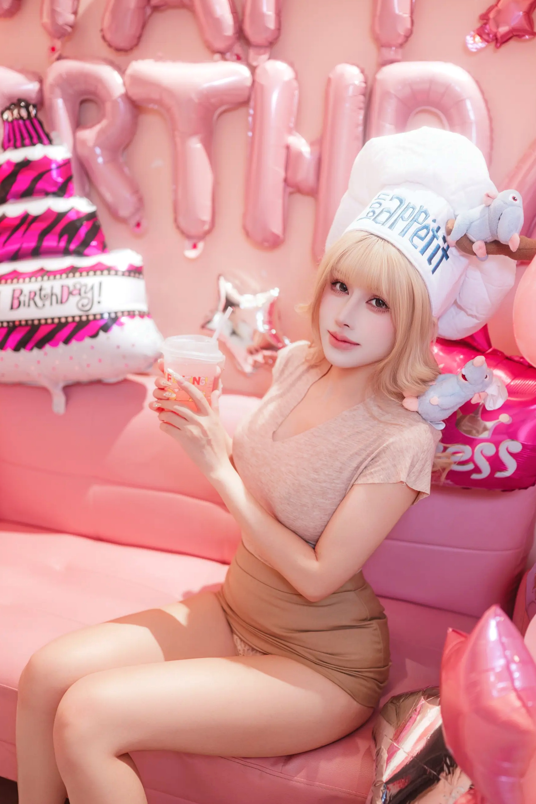 Gallery - 鹿八岁 - 小鹿の粉色私宴 [120P] 女神私房照_秀色女神 - image 1