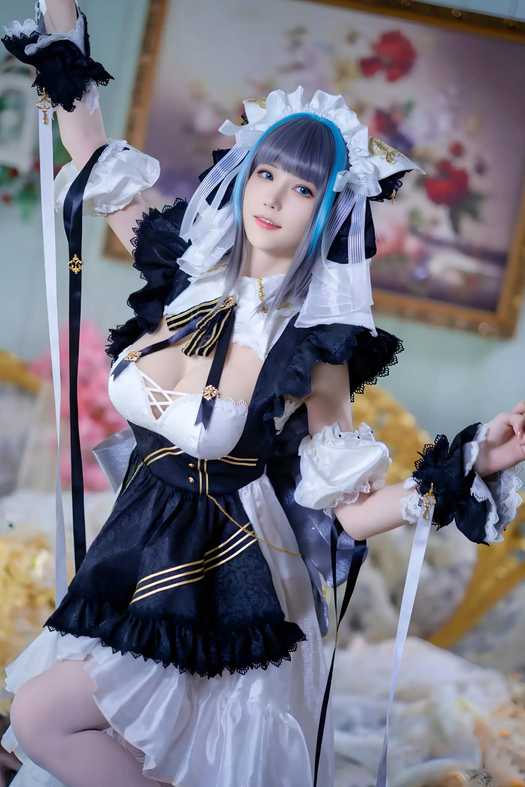 Gallery - 花兮_honoka 碧蓝航线 柴郡 原皮[10P] 女神私房照_秀色女神 - image 7