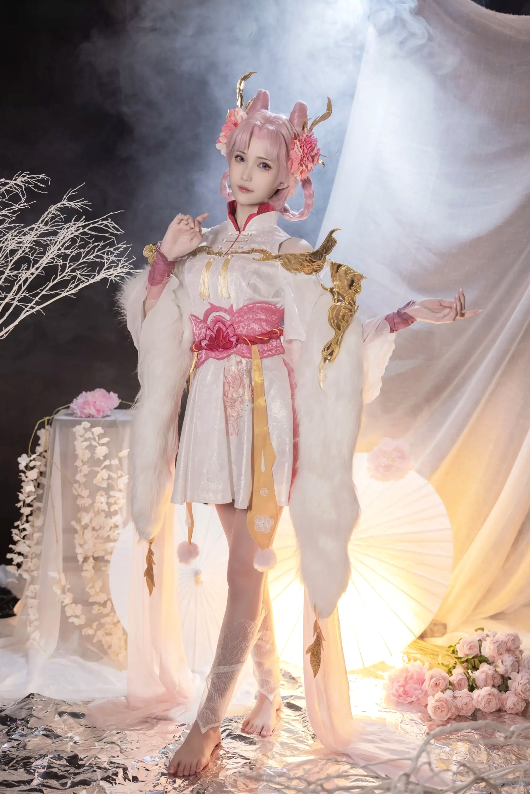 Gallery - 花兮_honoka 王者荣耀 嫦娥 拒霜思[14P] 女神私房照_秀色女神 - image 2
