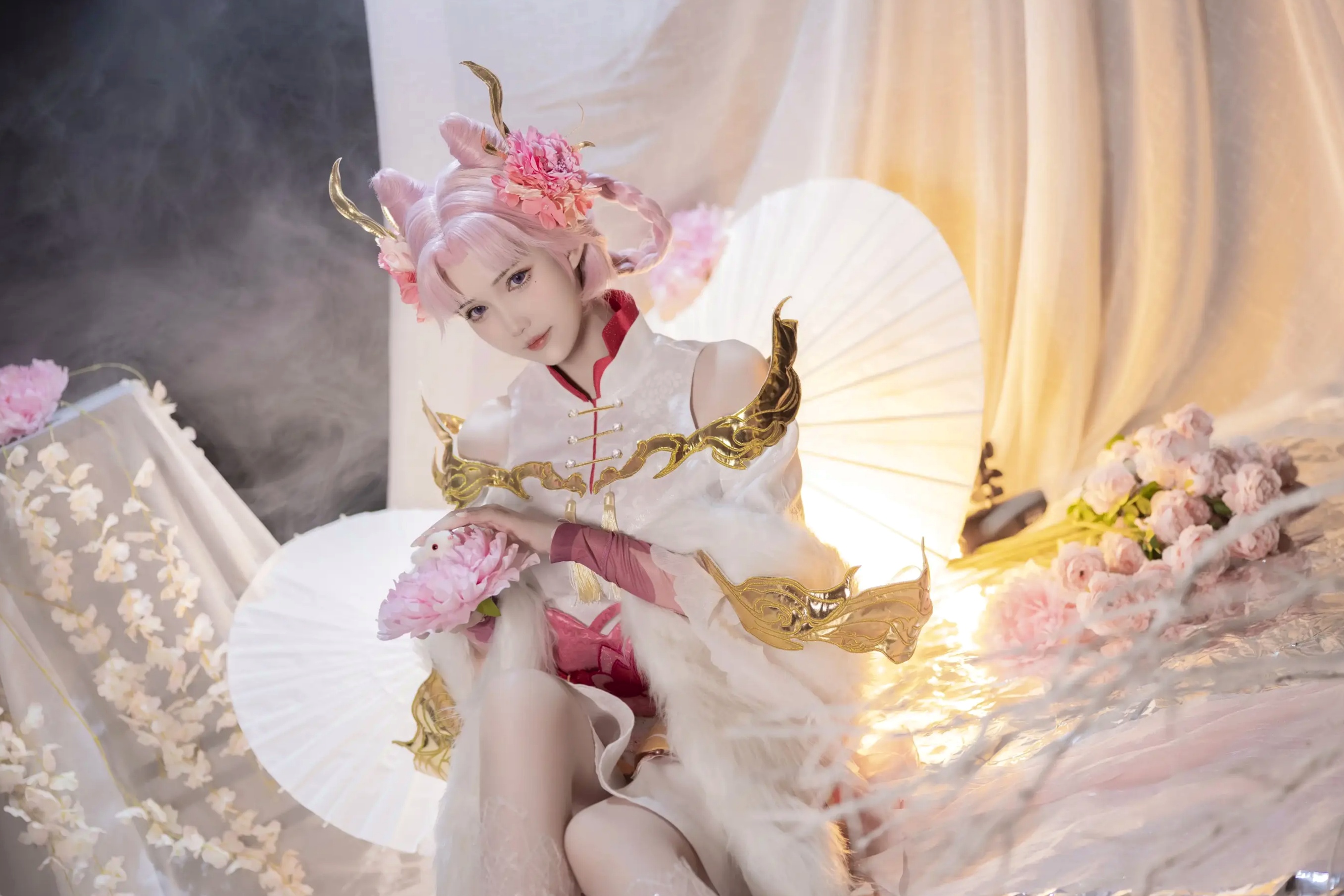 Gallery - 花兮_honoka 王者荣耀 嫦娥 拒霜思[14P] 女神私房照_秀色女神 - image 9