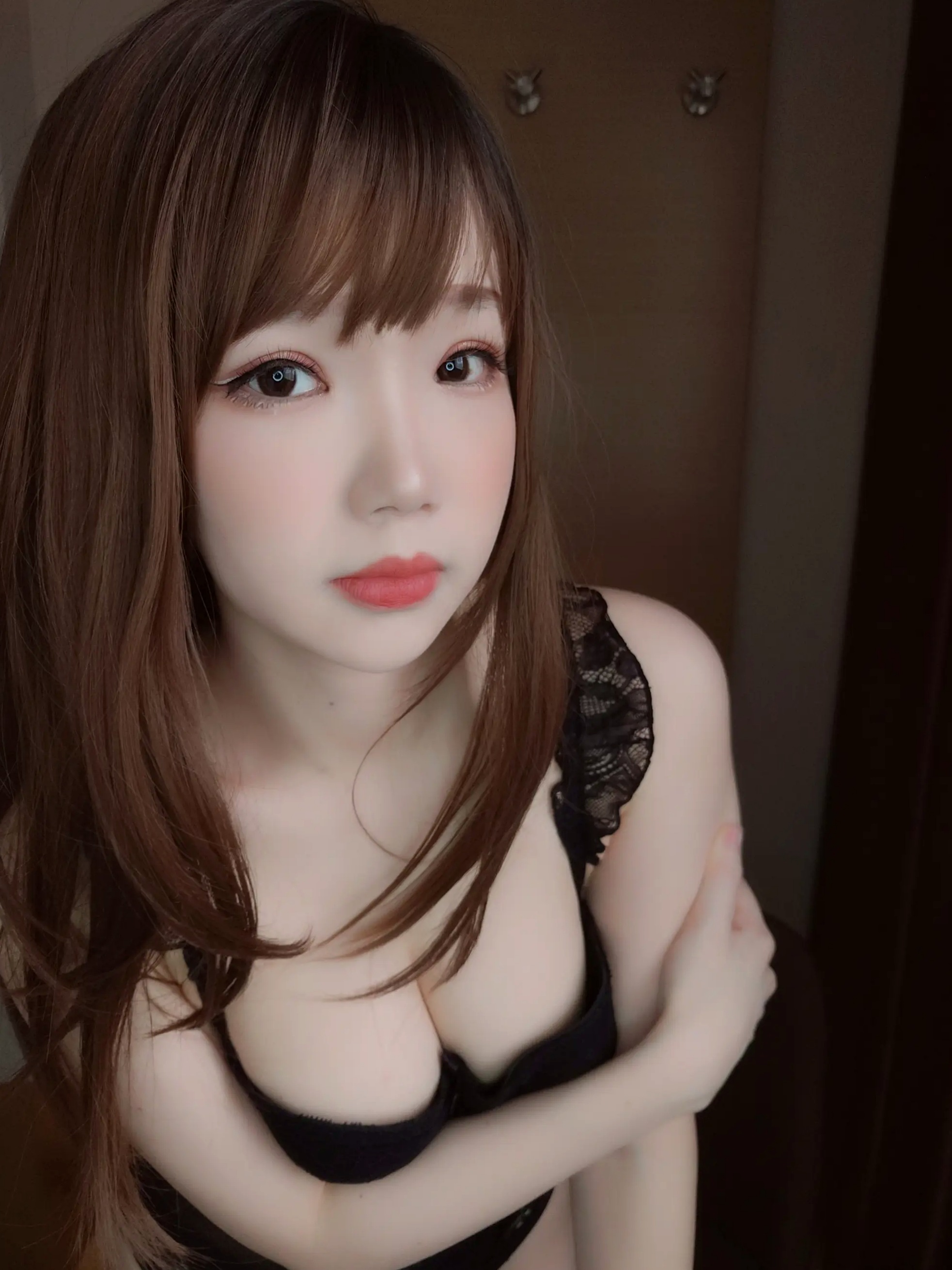 雪晴 黑束腰私房大尺度写真，诱惑曲线性感极致呈现[46P]