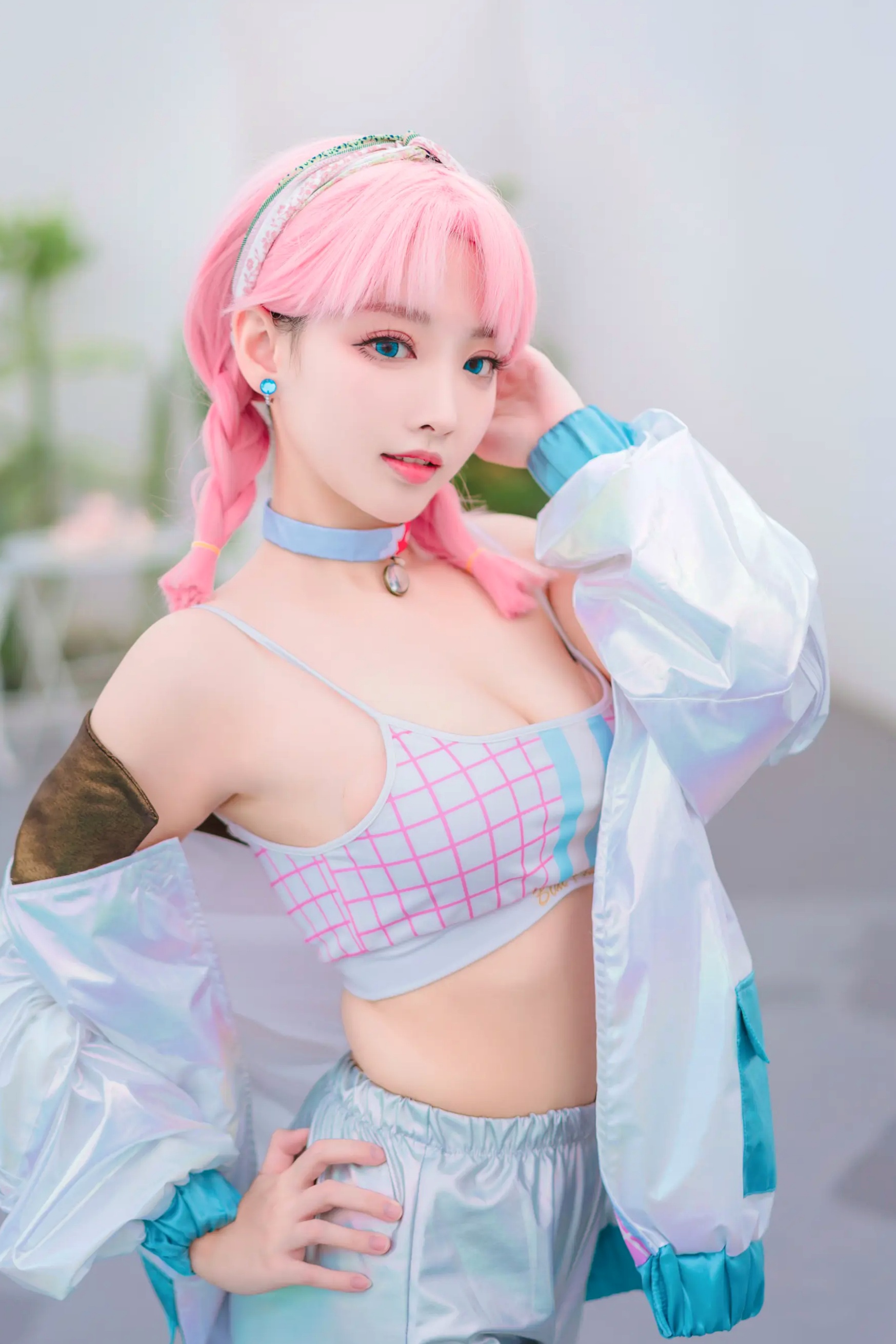 Gallery - 宫本桜蓝毒cosplay，青春活力运动少女，清纯童颜配傲人身材，夏日泳池边诱惑写真，时尚潮流视觉盛宴角色扮演萌系清新泳池诱惑童颜巨乳气质清纯 女神私房照_秀色女神 - image 1