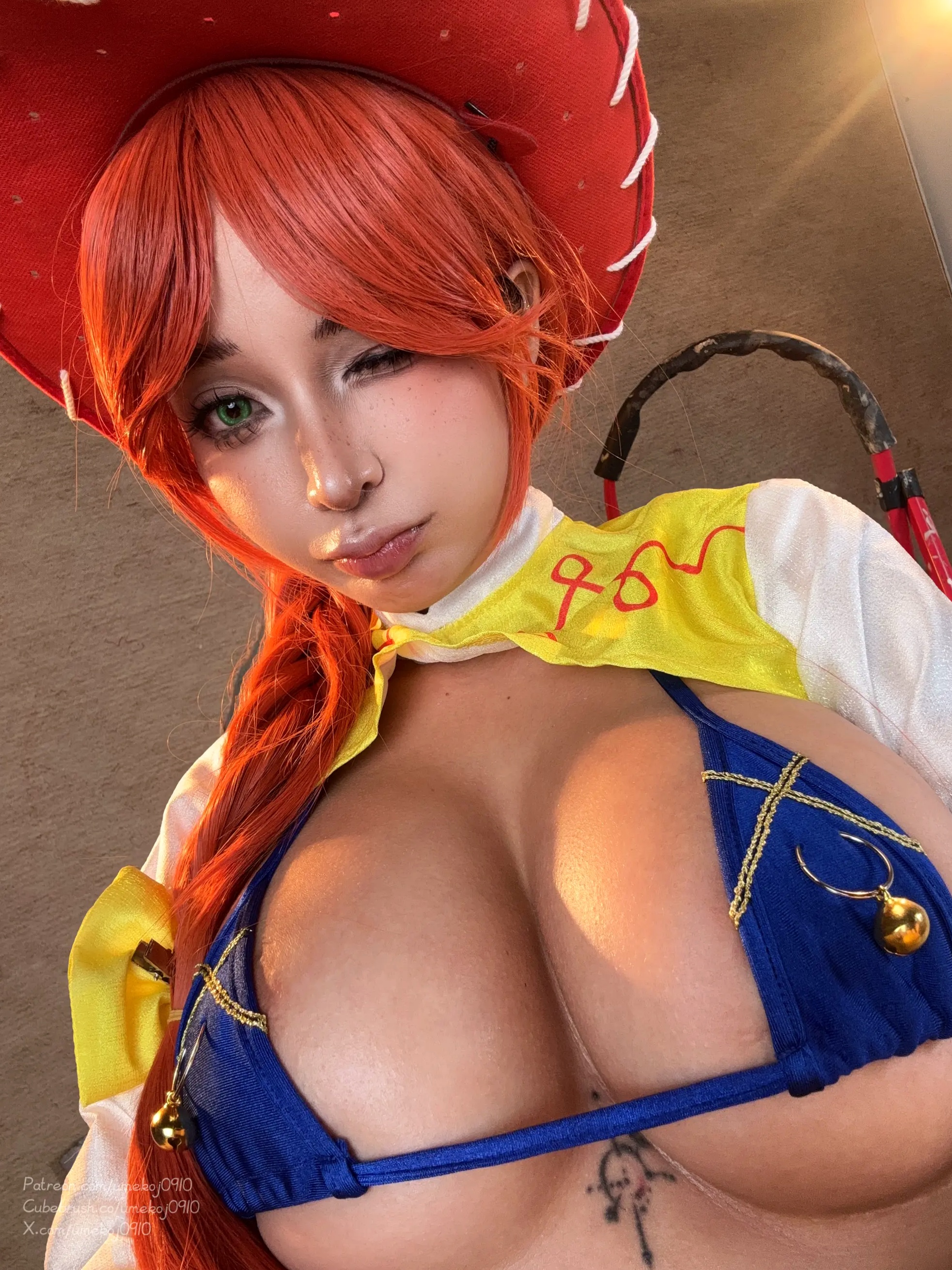 Umeko J - 玩具总动员翠丝极致诱惑Cosplay，性感牛仔女郎私房大尺度写真 [106P]