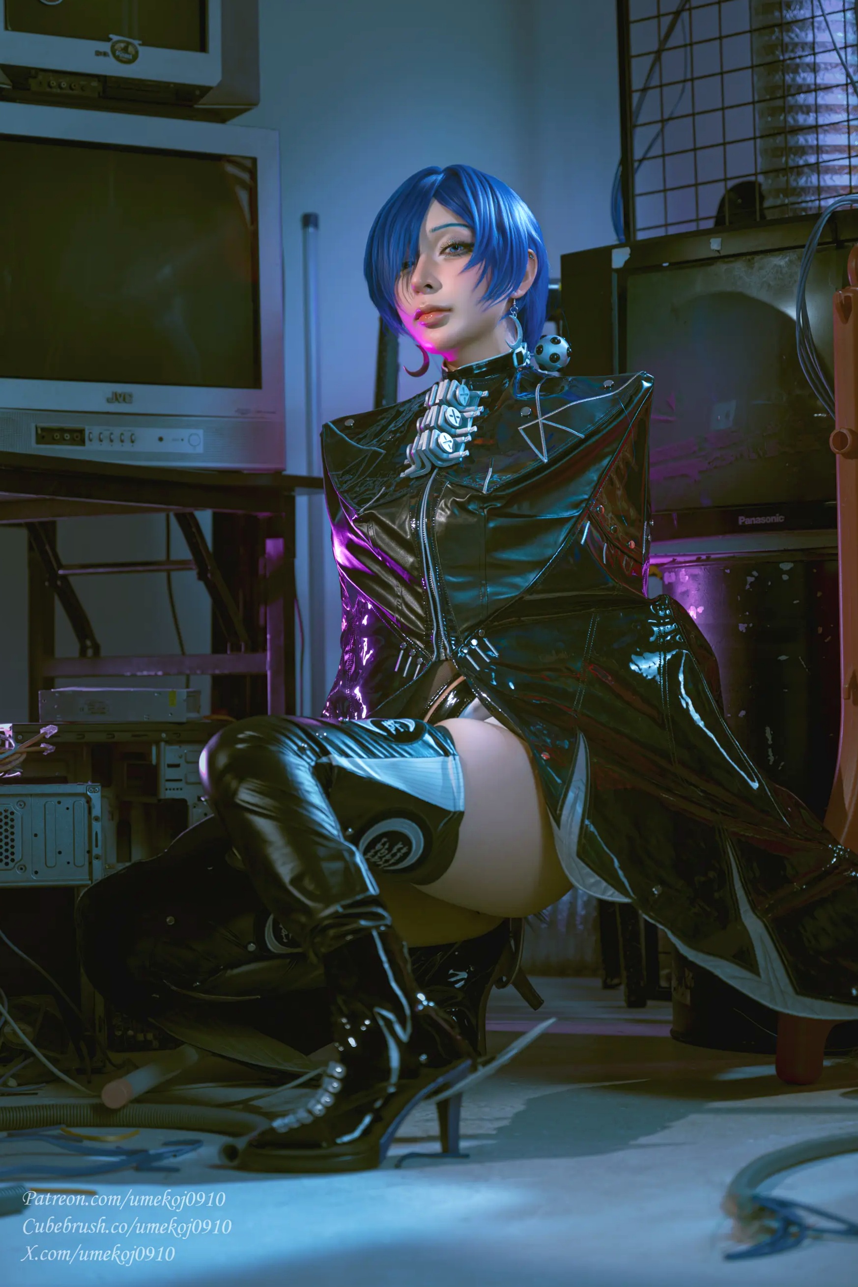 Gallery - Umeko J - Promeia 赛博朋克风角色扮演写真，极致身材与诱惑艺术，大尺度私房COS大片性感诱惑私房照大尺度角色扮演 女神私房照_秀色女神 - image 2