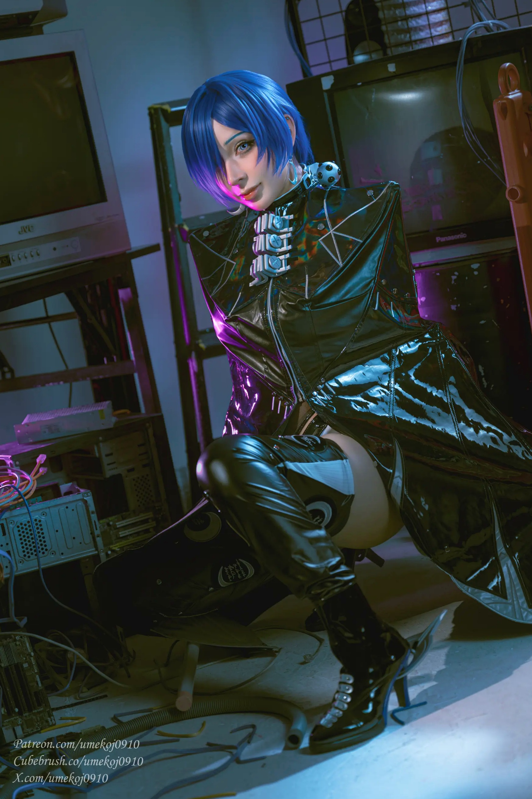 Gallery - Umeko J - Promeia 赛博朋克风角色扮演写真，极致身材与诱惑艺术，大尺度私房COS大片性感诱惑私房照大尺度角色扮演 女神私房照_秀色女神 - image 3