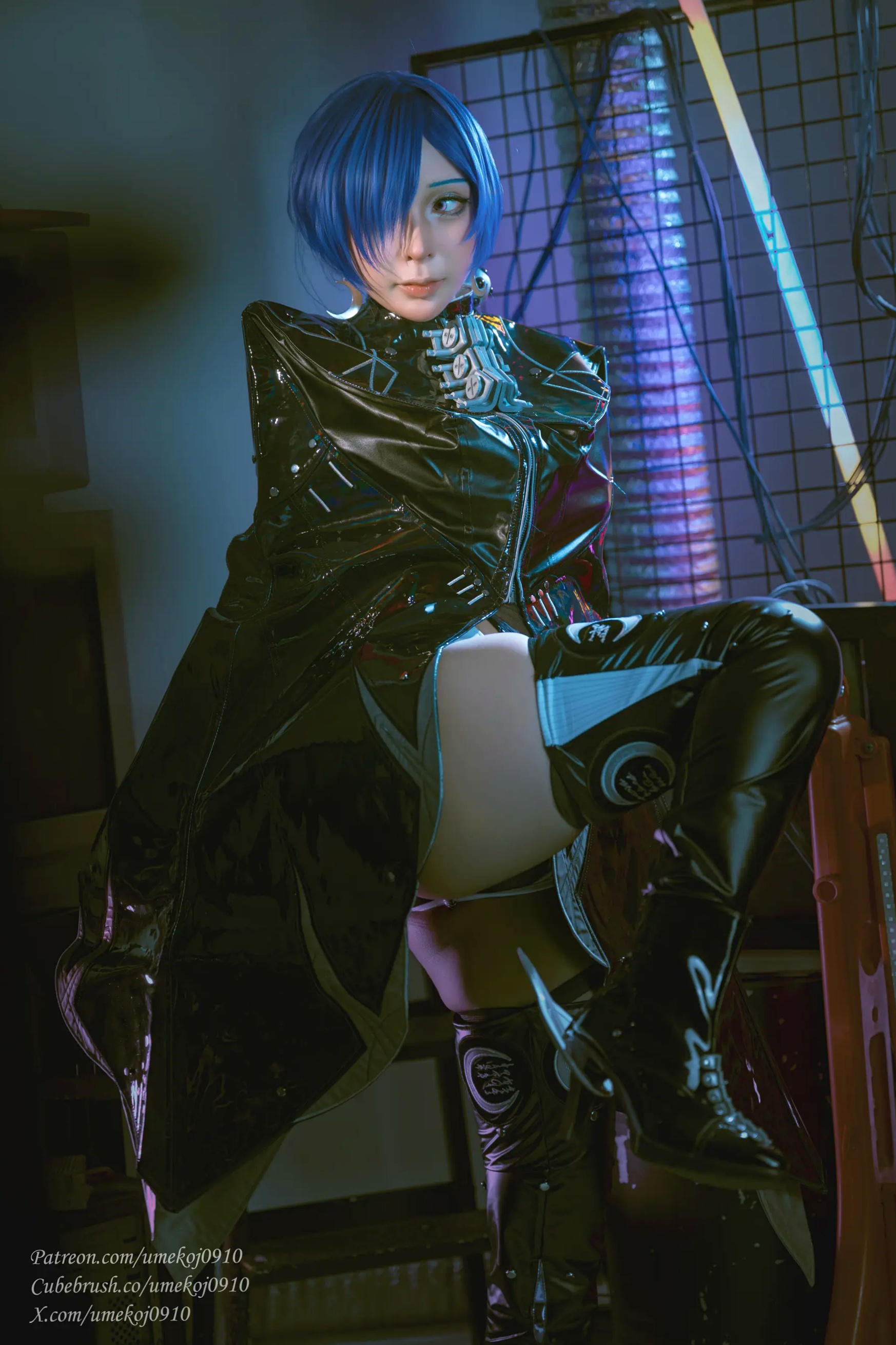 Gallery - Umeko J - Promeia 赛博朋克风角色扮演写真，极致身材与诱惑艺术，大尺度私房COS大片性感诱惑私房照大尺度角色扮演 女神私房照_秀色女神 - image 7